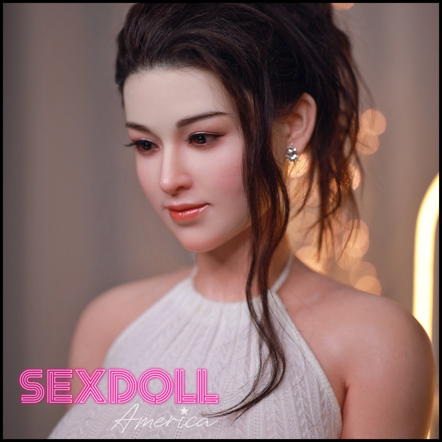 Realistic Sex Doll 162 (5'4") L-Cup Lian - Full Silicone - JY Doll by Sex Doll America