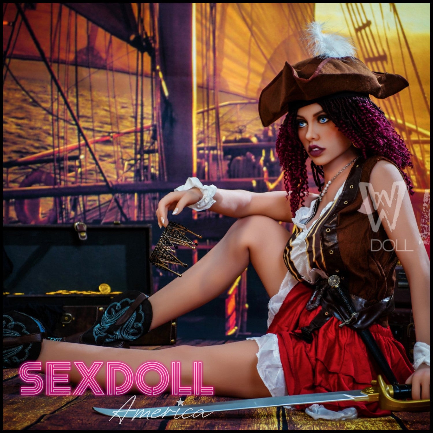 Realistic Sex Doll 162 (5'4") F-Cup Jane (Head #372) - WM Doll by Sex Doll America