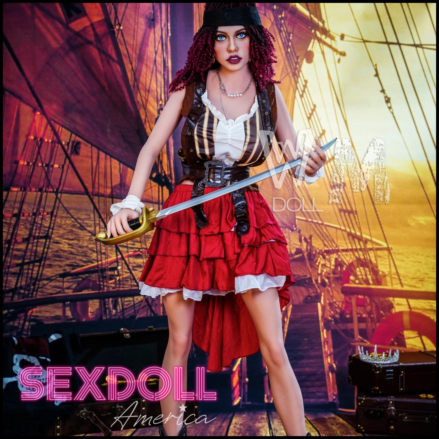 Realistic Sex Doll 162 (5'4") F-Cup Jane (Head #372) - WM Doll by Sex Doll America