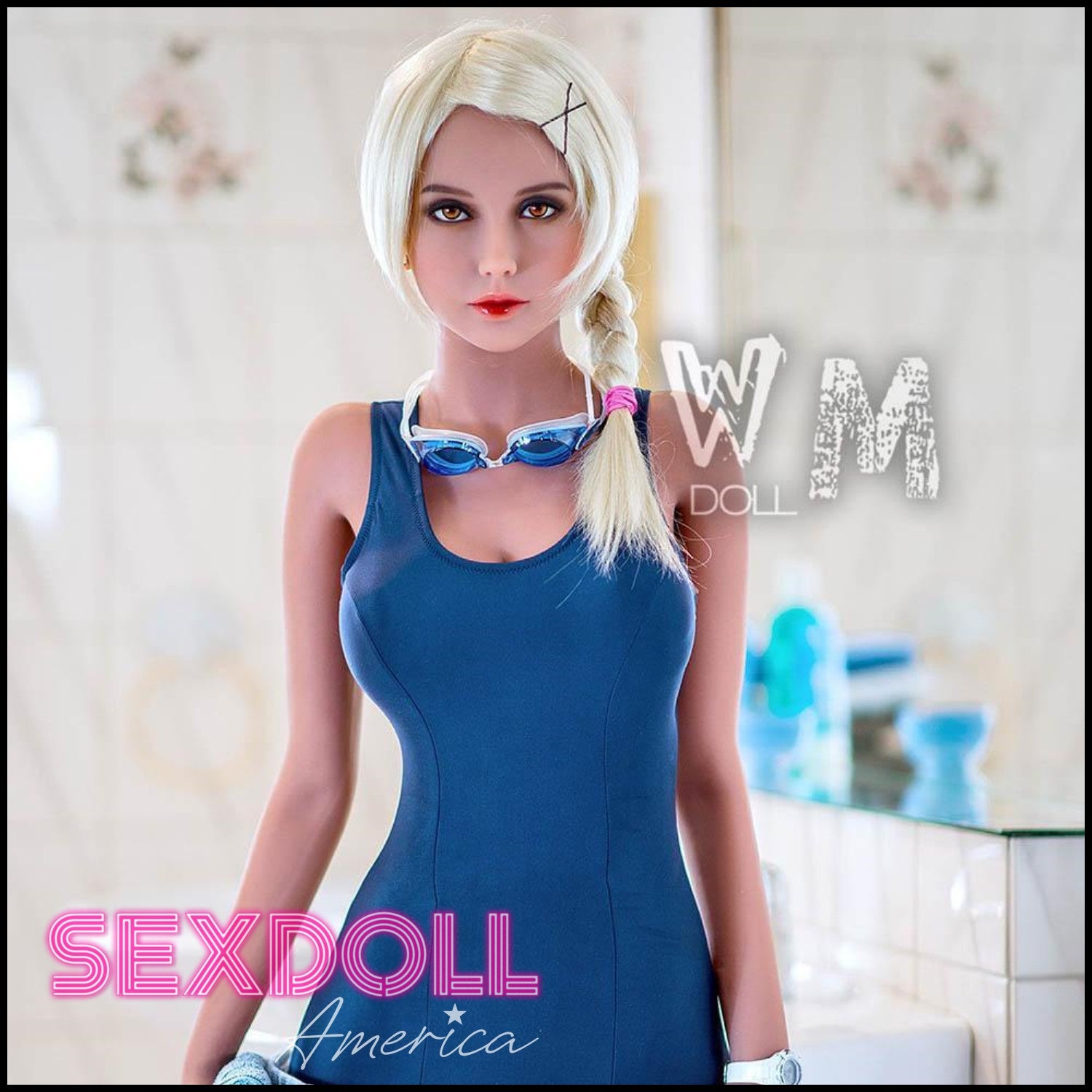 Realistic Sex Doll 162 (5'4") E-Cup Paislee (Head #233) - WM Doll by Sex Doll America