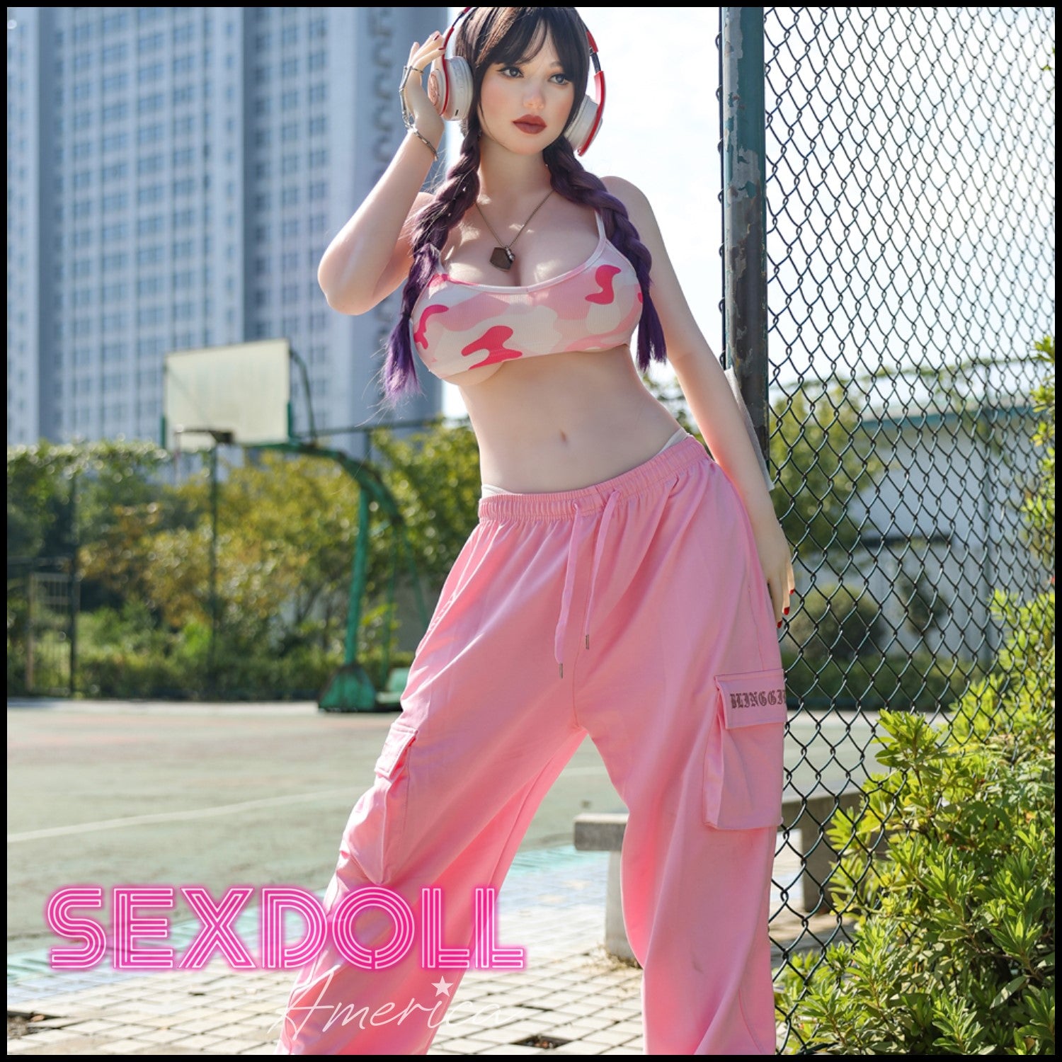 Realistic Sex Doll 163 (5'4") J-Cup Layla (Silicone Head #S39) Plus - IRONTECH Dolls by Sex Doll America