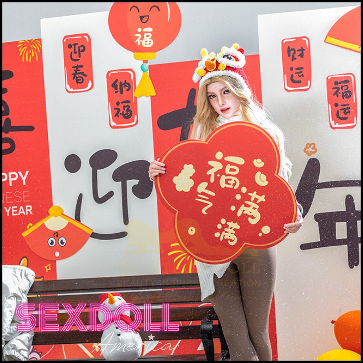 Realistic Sex Doll 163 (5'4") D-Cup Vivian (Head #S31) Full Silicone - IRONTECH Dolls by Sex Doll America