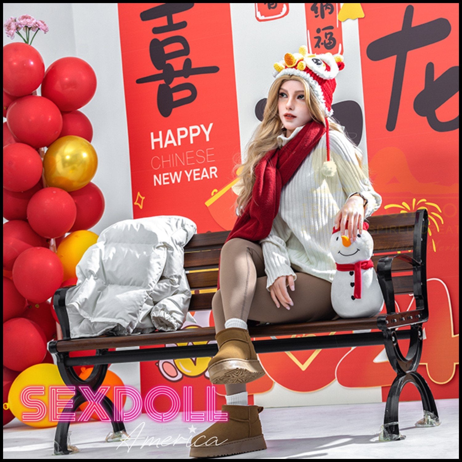 Realistic Sex Doll 163 (5'4") D-Cup Vivian (Head #S31) Full Silicone - IRONTECH Dolls by Sex Doll America