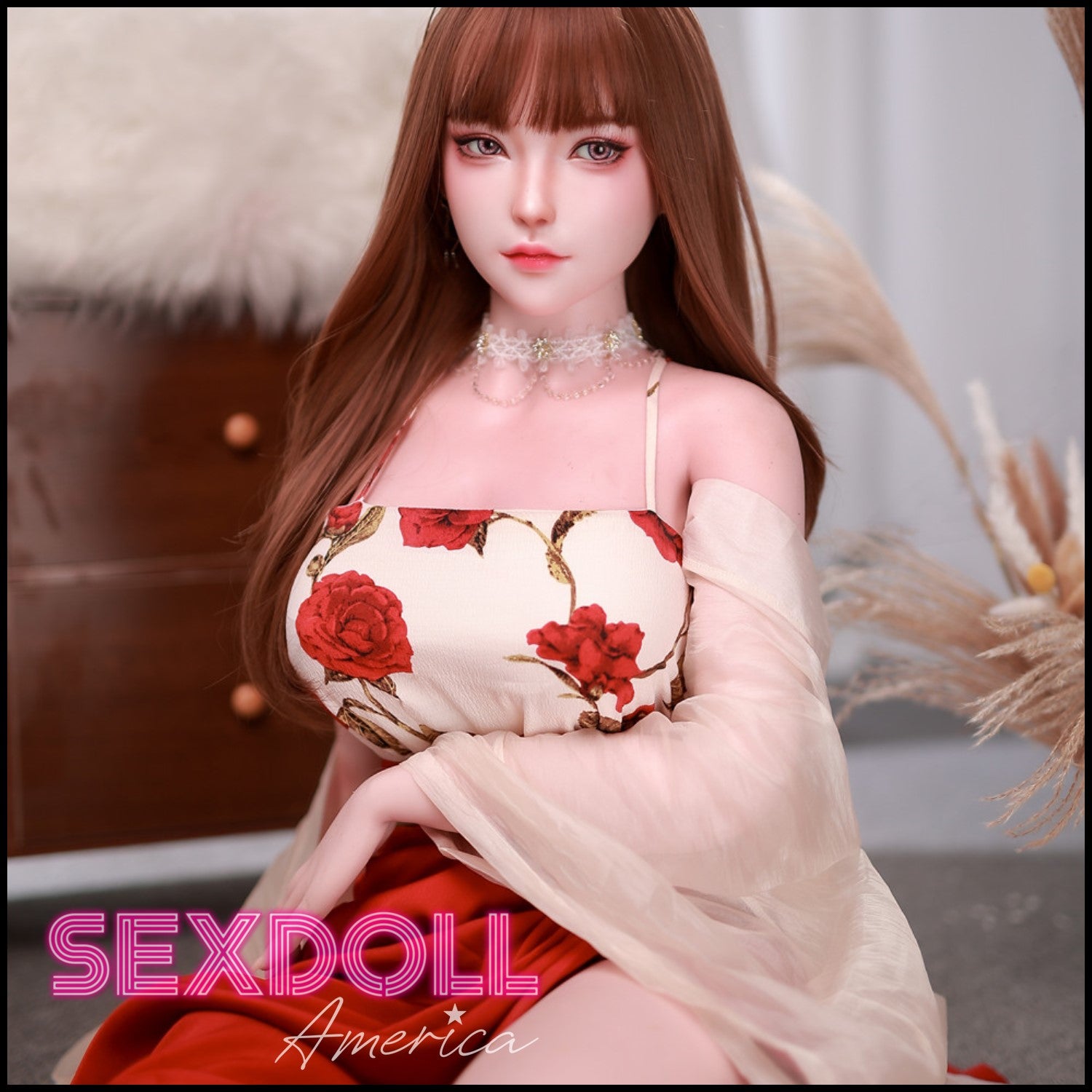 Realistic Sex Doll 163 (5'4") I-Cup Peaches - Full Silicone - JY Doll by Sex Doll America