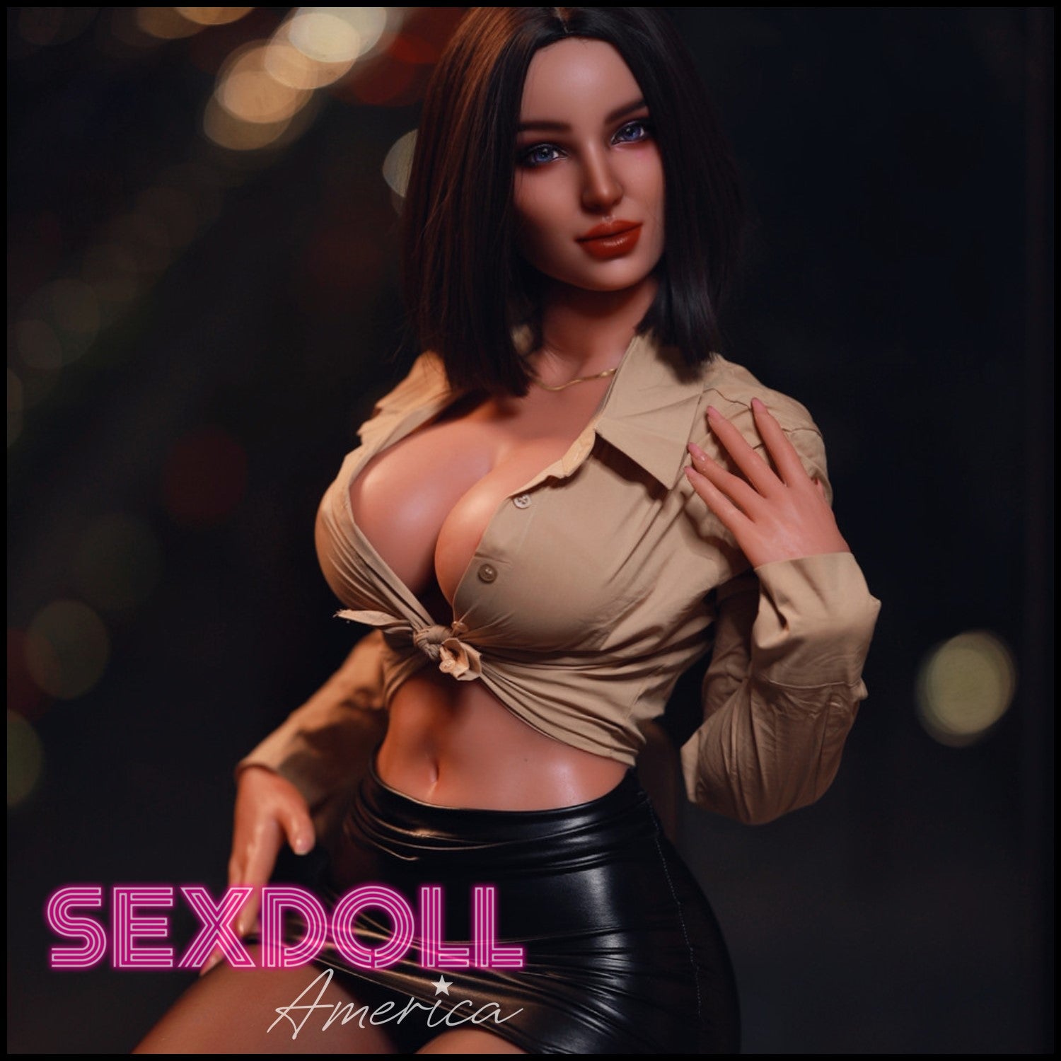 Realistic Sex Doll 163 (5'4") I-Cup Peg - Full Silicone - JY Doll by Sex Doll America