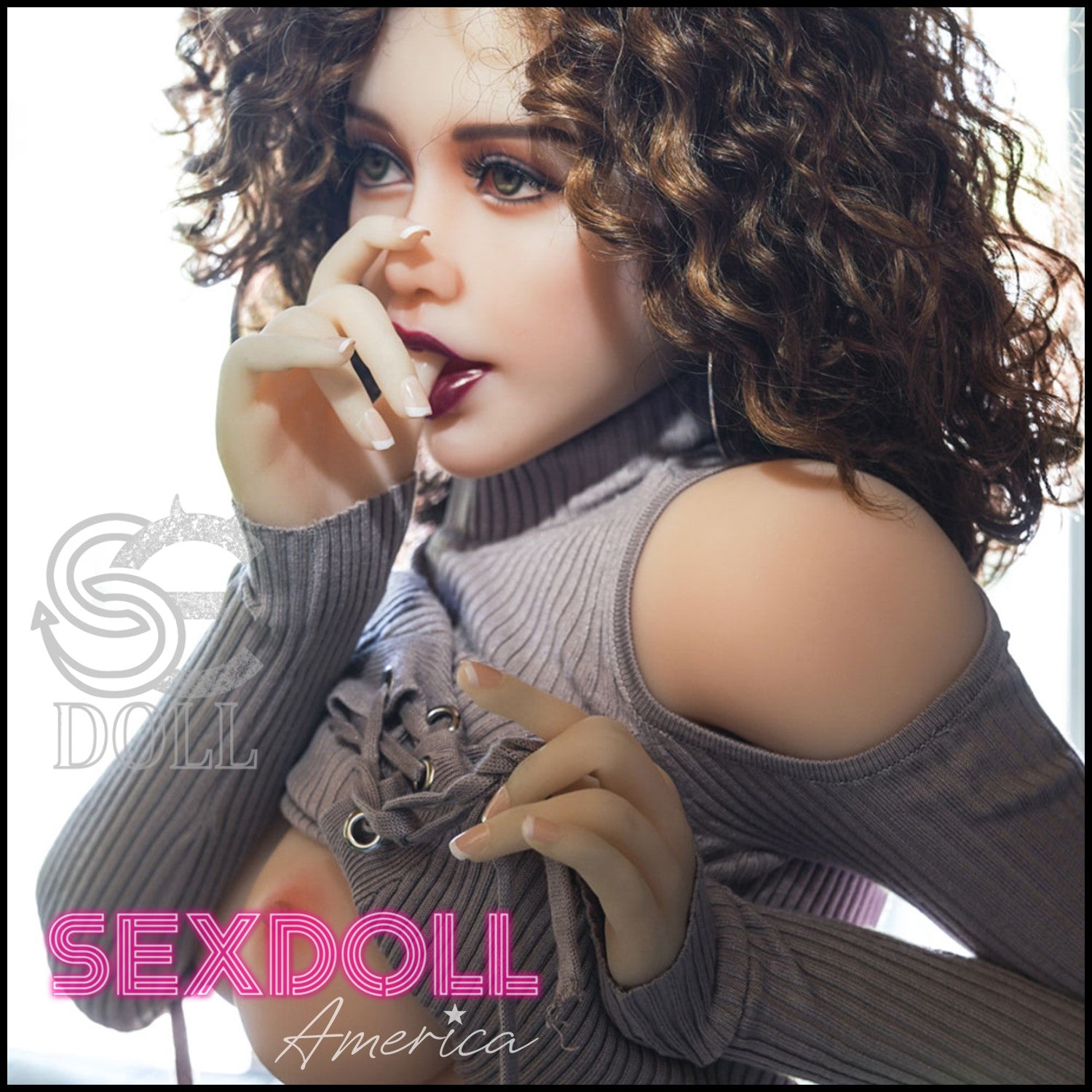 Realistic Sex Doll 163 (5'4") E-Cup Gemma (Silicone Head #SE69) - SE Doll by Sex Doll America