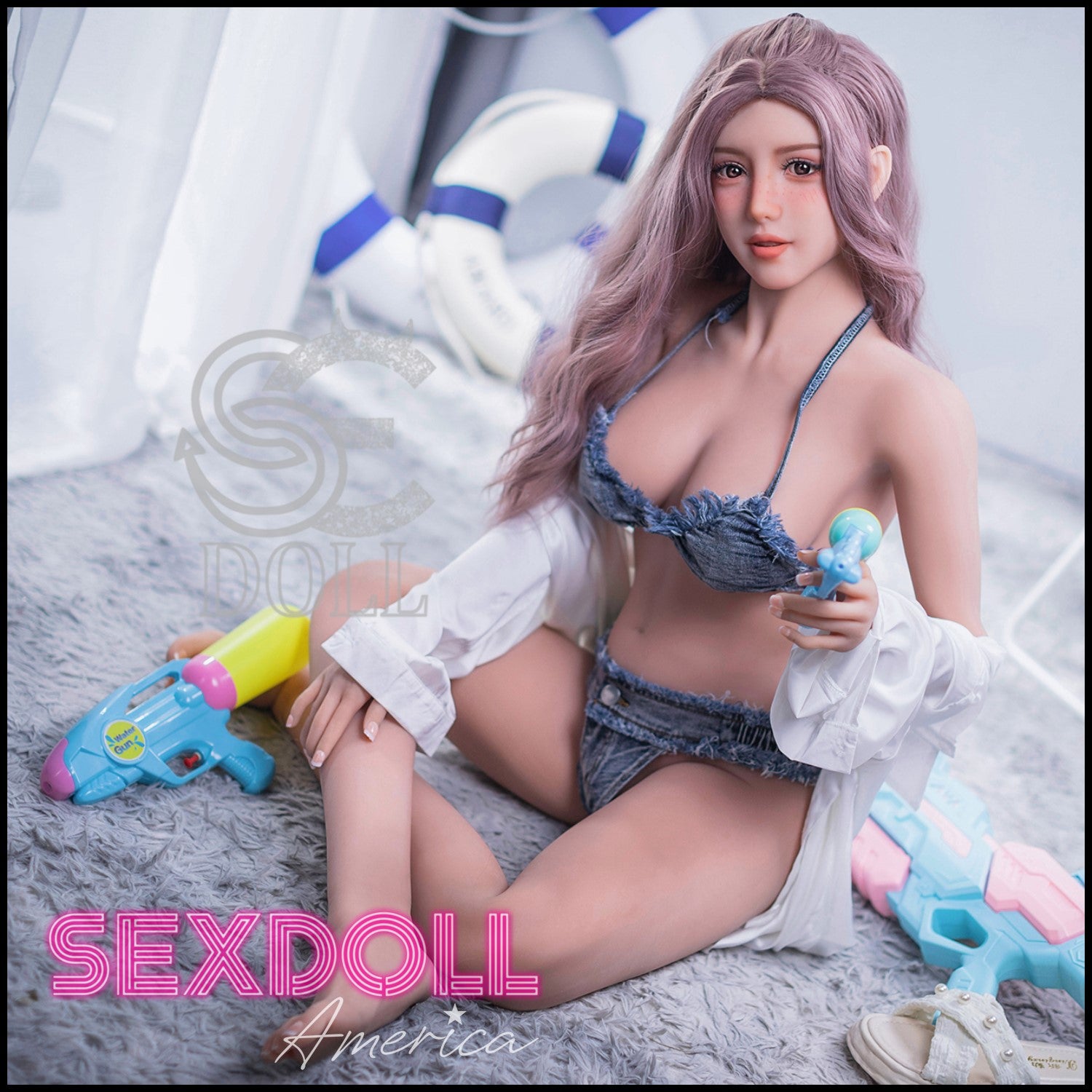 Realistic Sex Doll 163 (5'4") E-Cup Yasmin (Head #80) - SE Doll by Sex Doll America