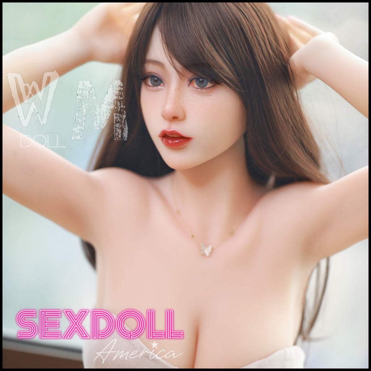 Realistic Sex Doll 163 (5'4") C-Cup Alina (Head #452) - WM Doll by Sex Doll America