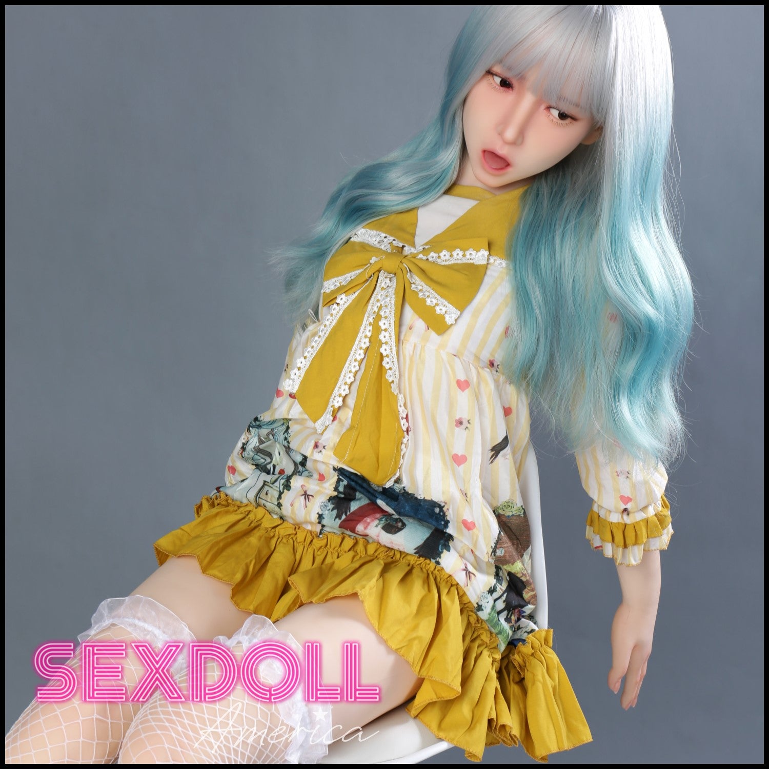 Realistic Sex Doll 163 (5'4") H-Cup Airla Blonde - Full Silicone - XYcolo by Sex Doll America