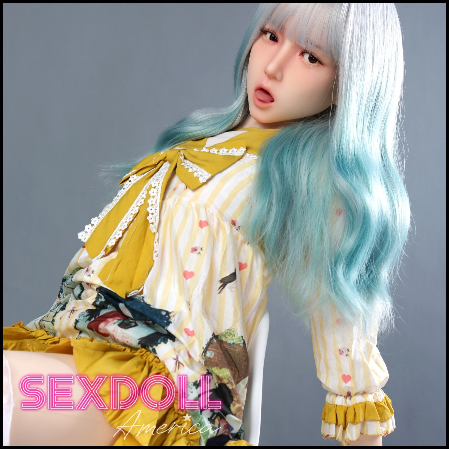 Realistic Sex Doll 163 (5'4") H-Cup Airla Blonde - Full Silicone - XYcolo by Sex Doll America