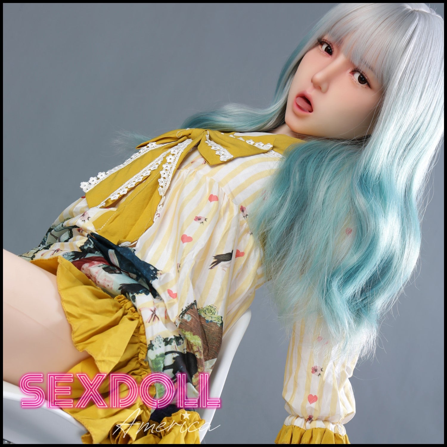 Realistic Sex Doll 163 (5'4") H-Cup Airla Blonde - Full Silicone - XYcolo by Sex Doll America