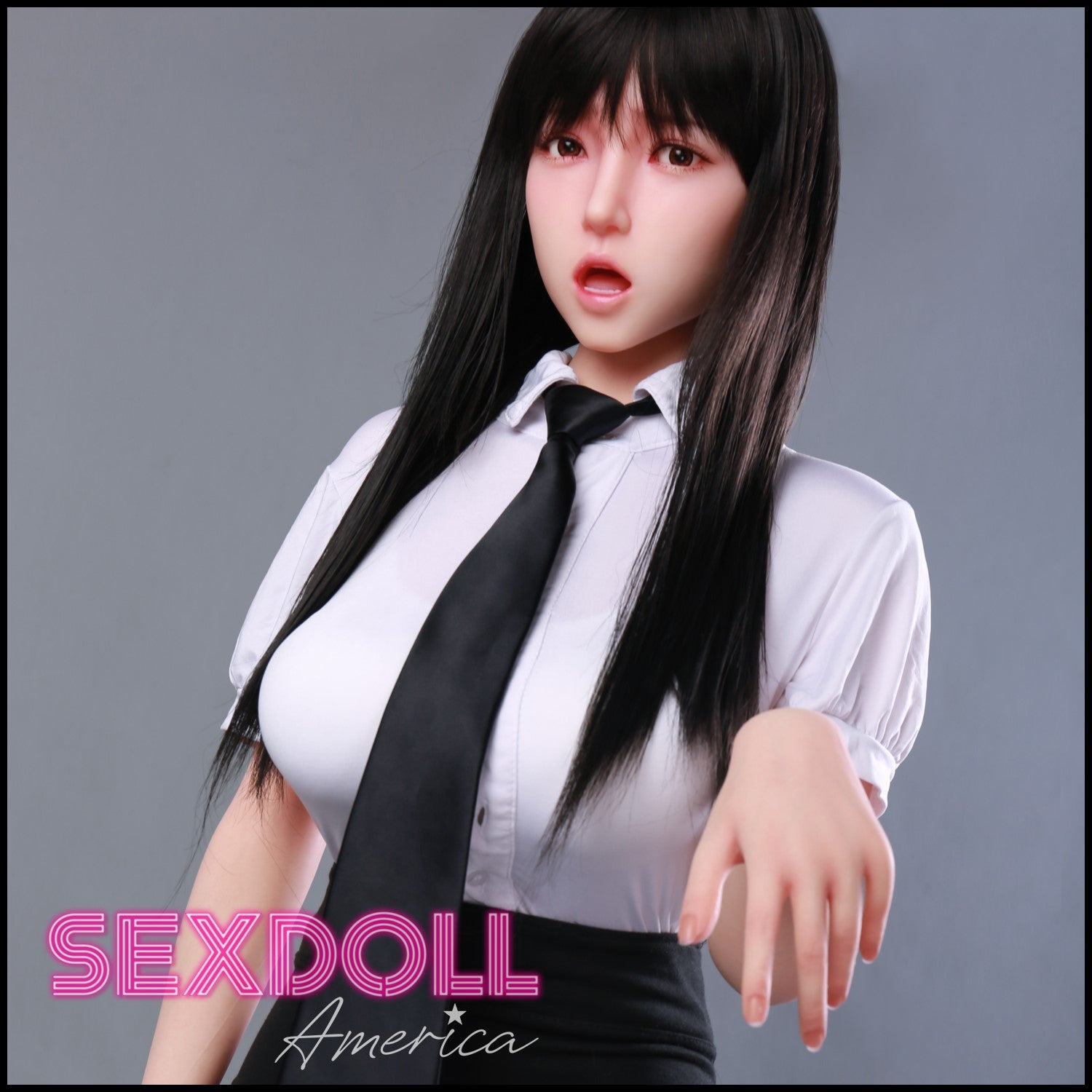 Realistic Sex Doll 163 (5'4") H-Cup Airla - Full Silicone - XYcolo by Sex Doll America