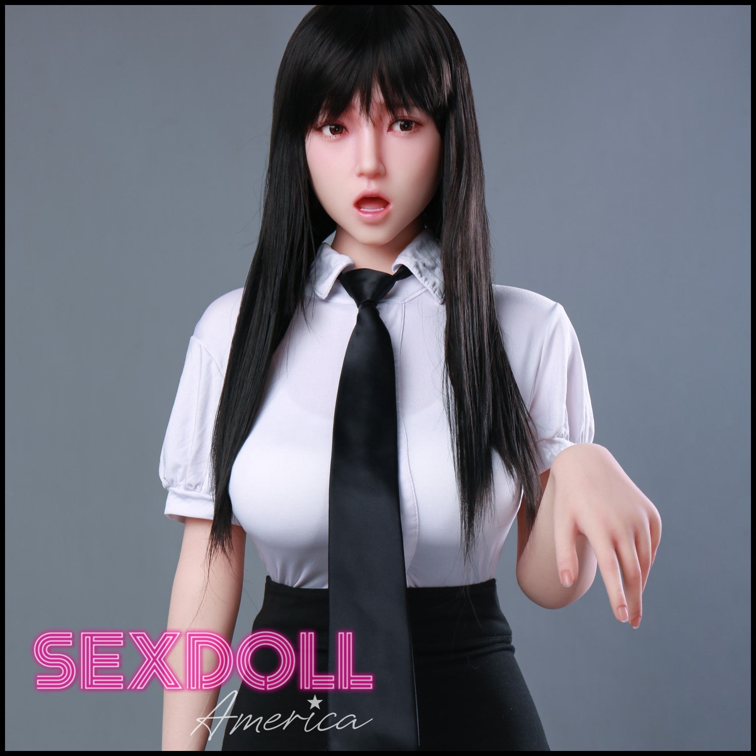 Realistic Sex Doll 163 (5'4") H-Cup Airla - Full Silicone - XYcolo by Sex Doll America