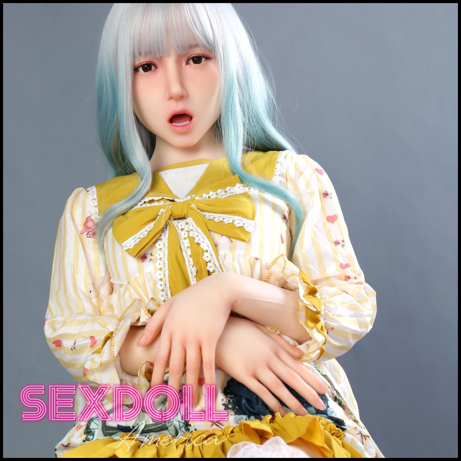 Realistic Sex Doll 163 (5'4") H-Cup Airla Blonde - Full Silicone - XYcolo by Sex Doll America