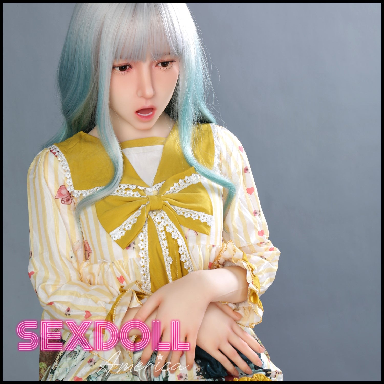 Realistic Sex Doll 163 (5'4") H-Cup Airla Blonde - Full Silicone - XYcolo by Sex Doll America