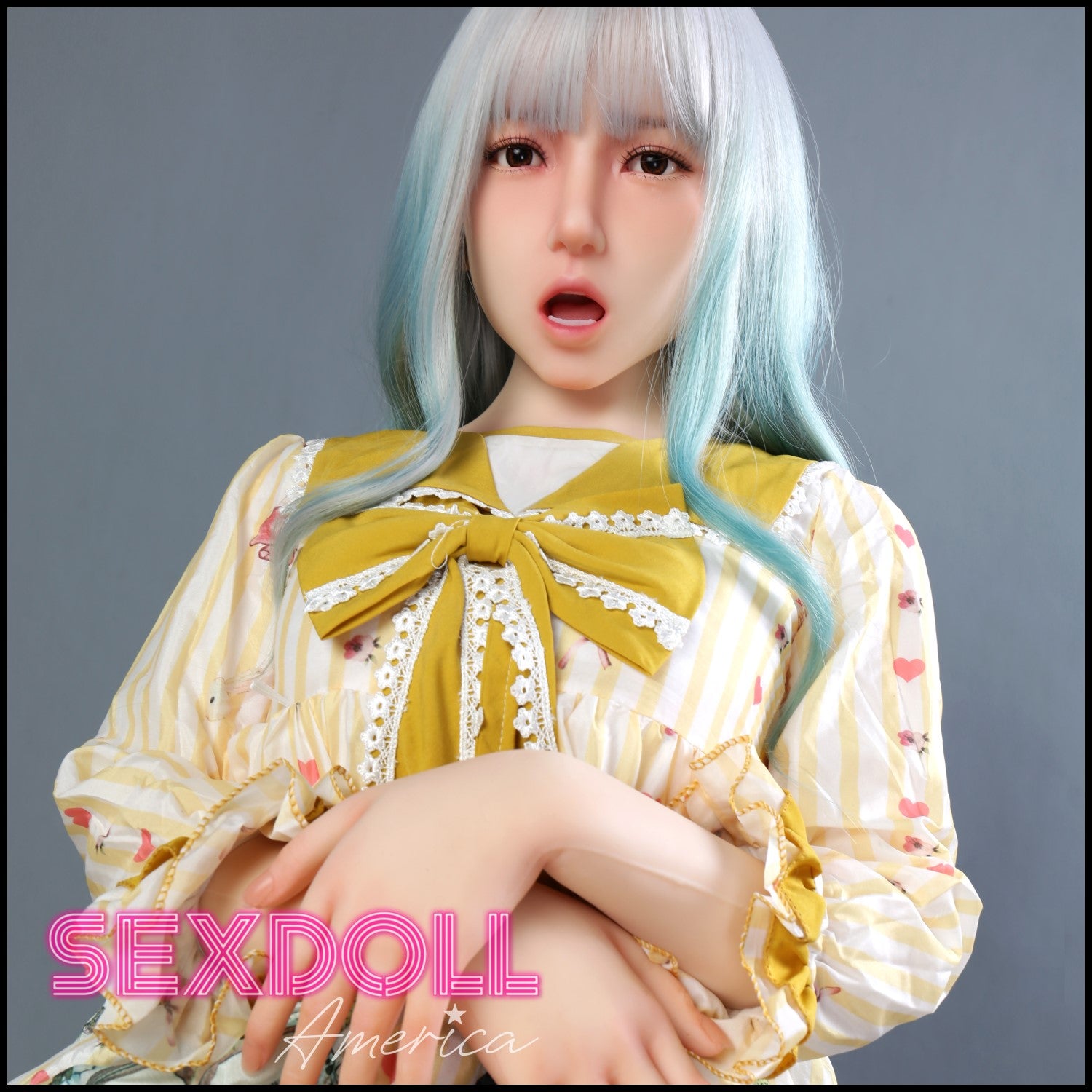 Realistic Sex Doll 163 (5'4") H-Cup Airla Blonde - Full Silicone - XYcolo by Sex Doll America