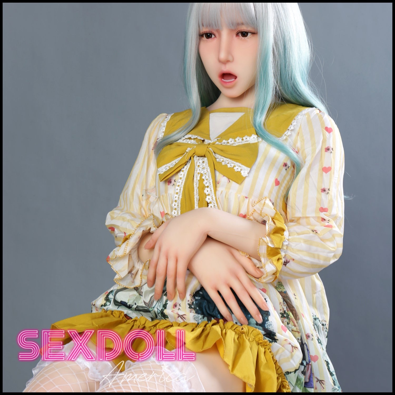 Realistic Sex Doll 163 (5'4") H-Cup Airla Blonde - Full Silicone - XYcolo by Sex Doll America