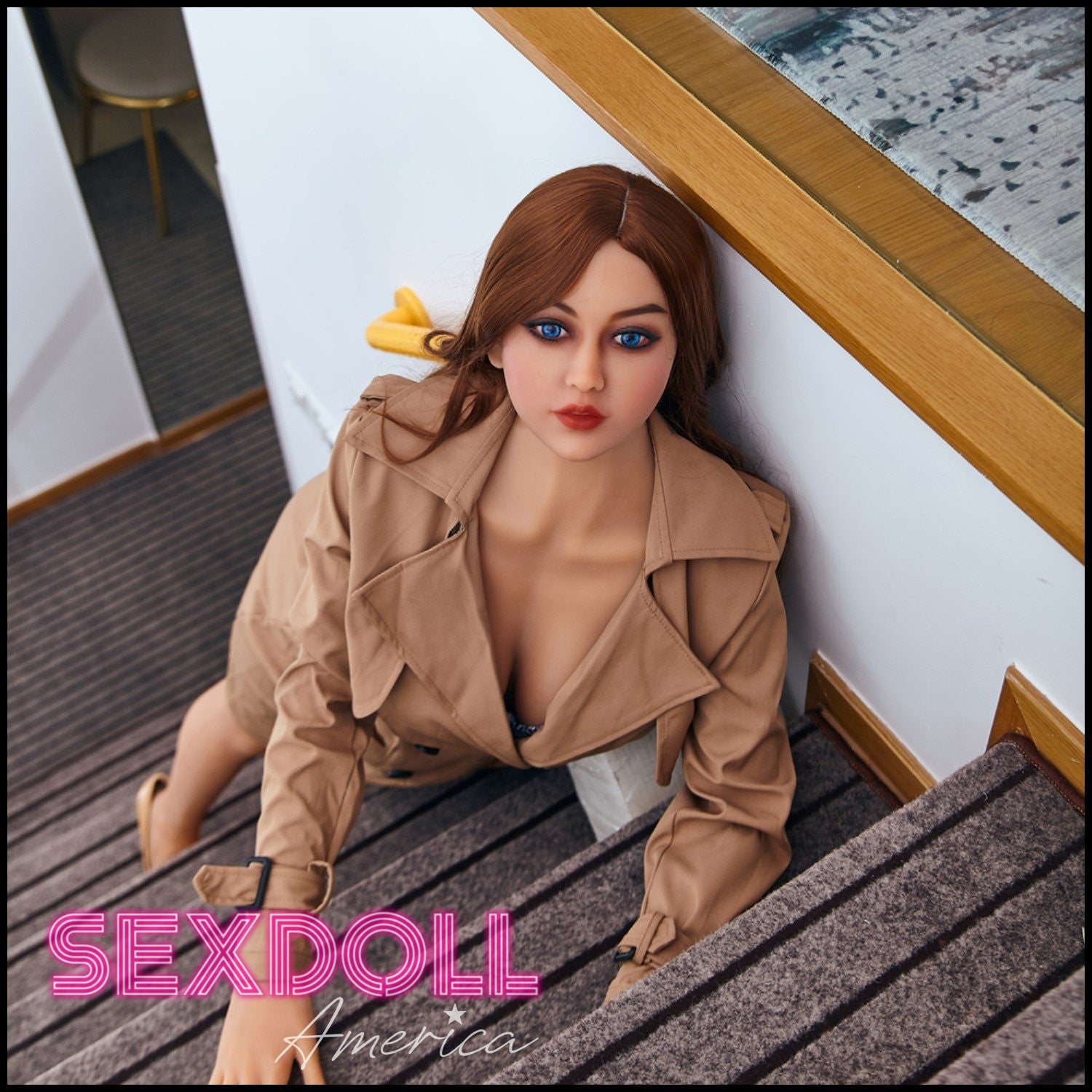 Realistic Sex Doll 163 (5'4") B-Cup Amy Tanned - IRONTECH Dolls by Sex Doll America