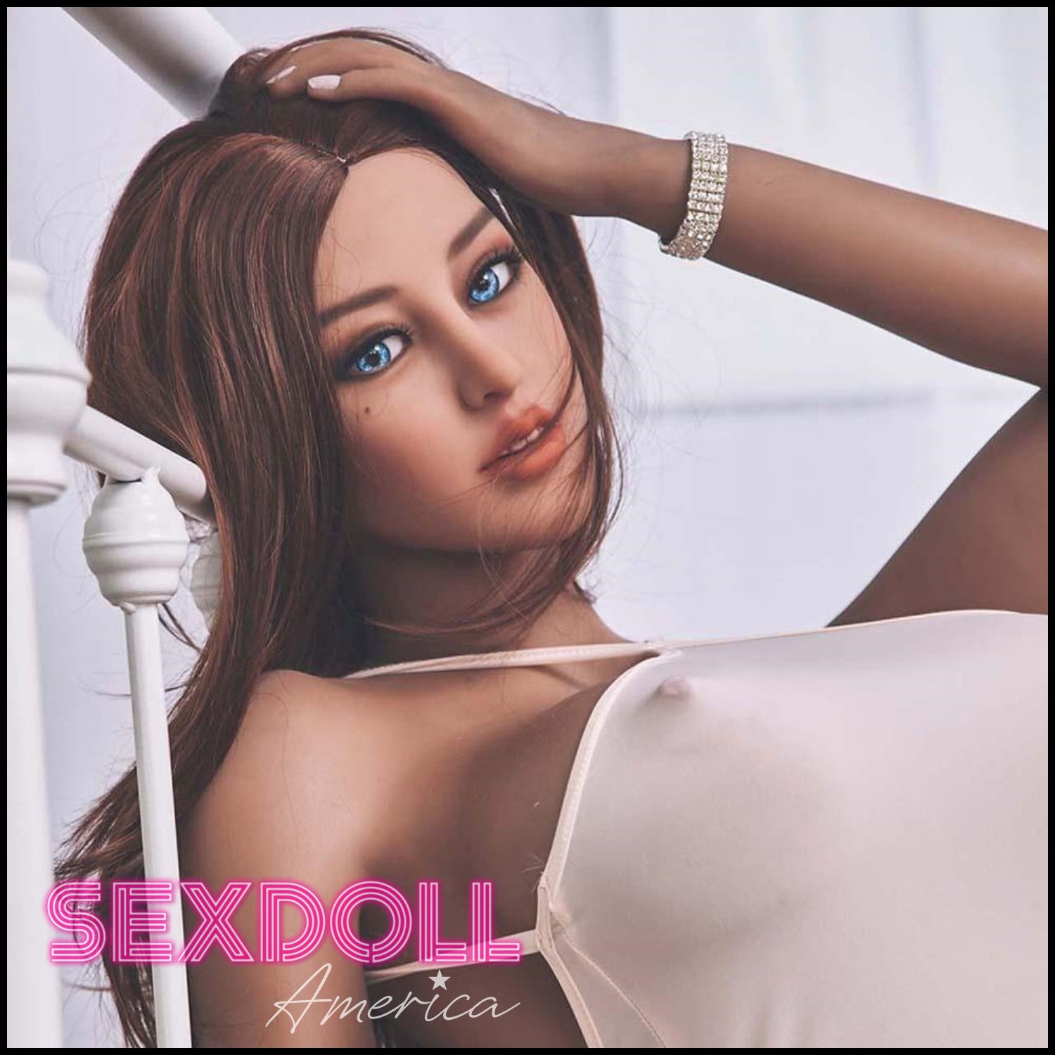 Realistic Sex Doll 163 (5'4") F-Cup Cecelia Plus - IRONTECH Dolls by Sex Doll America