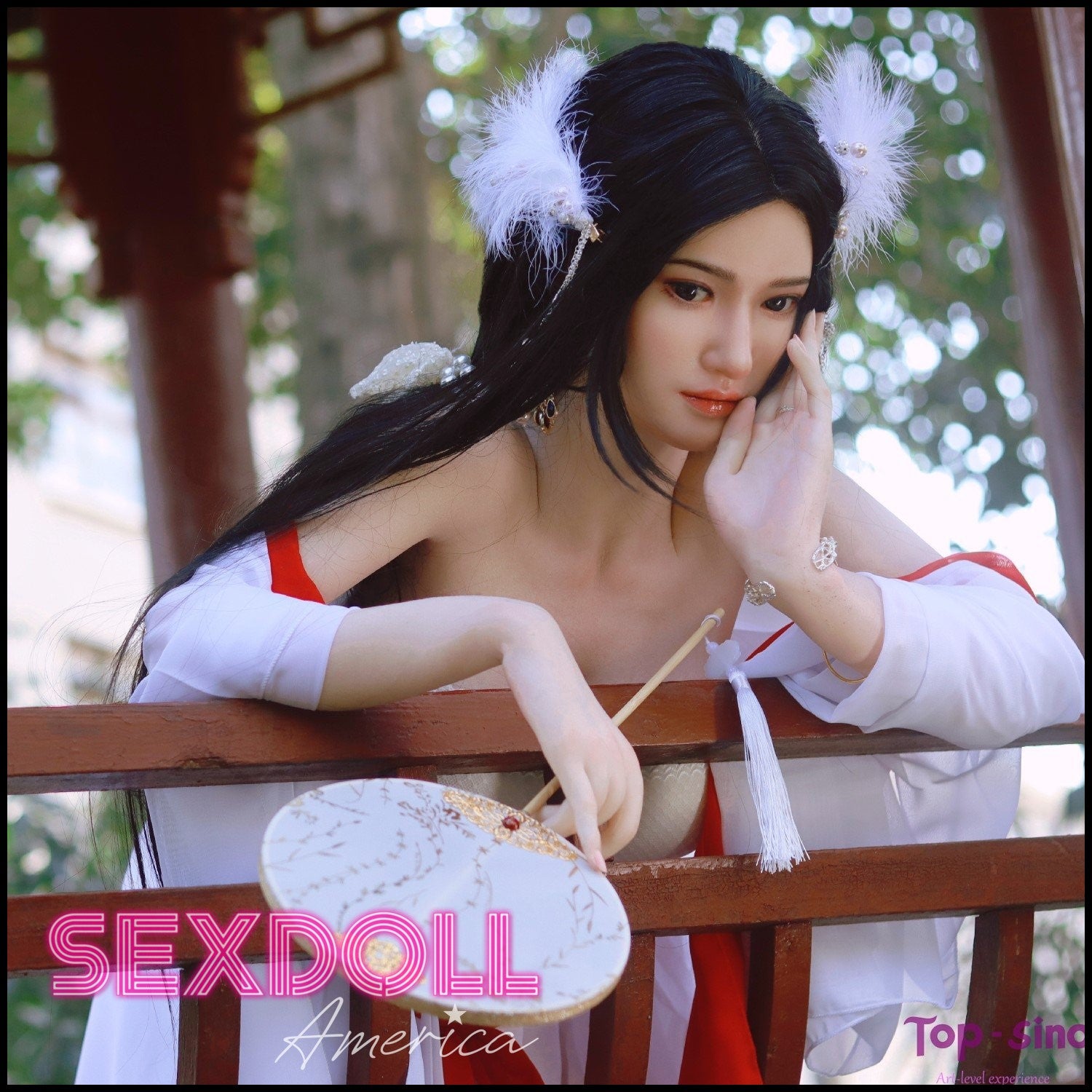 Realistic Sex Doll 163 (5'4") H-Cup Mifei T163 T-RRS - Full Silicone - Top-Sino by Sex Doll America