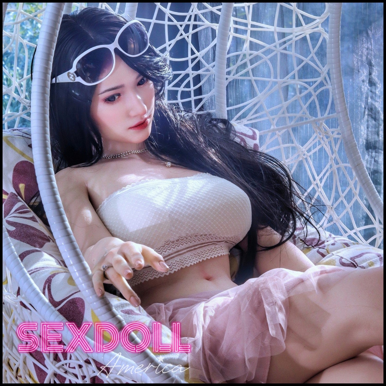 Realistic Sex Doll 163 (5'4") H-Cup Mifei T163 T-RRS - Full Silicone - Top-Sino by Sex Doll America