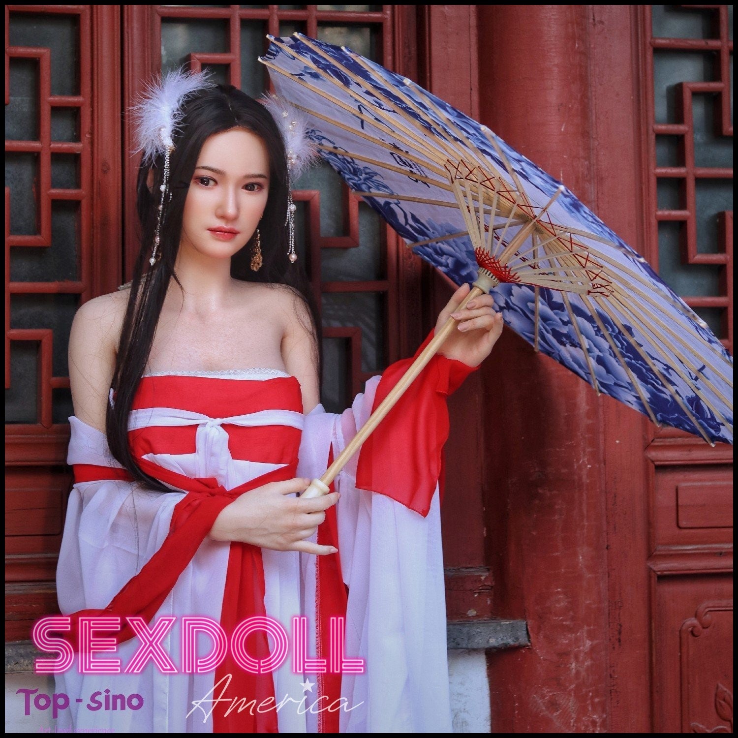 Realistic Sex Doll 163 (5'4") H-Cup Mifei T163 T-RRS - Full Silicone - Top-Sino by Sex Doll America