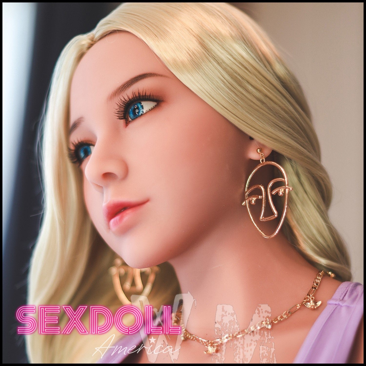 Realistic Sex Doll 163 (5'4") C-Cup Reagan Blonde (Head #70) - WM Doll by Sex Doll America