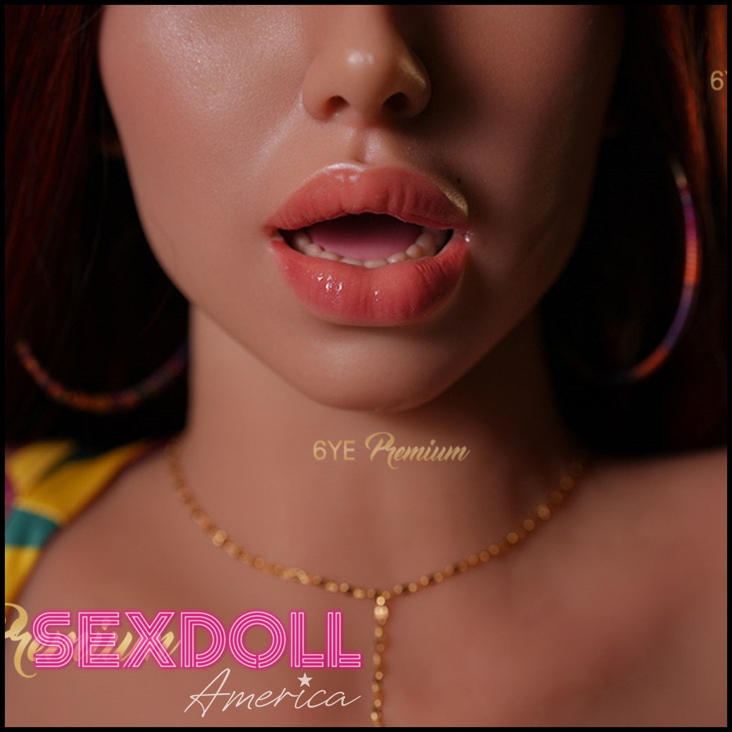 Realistic Sex Doll 164 (5'5") F-Cup Carmine (Silicone Head #K79 ROS) - 6Ye Premium by Sex Doll America