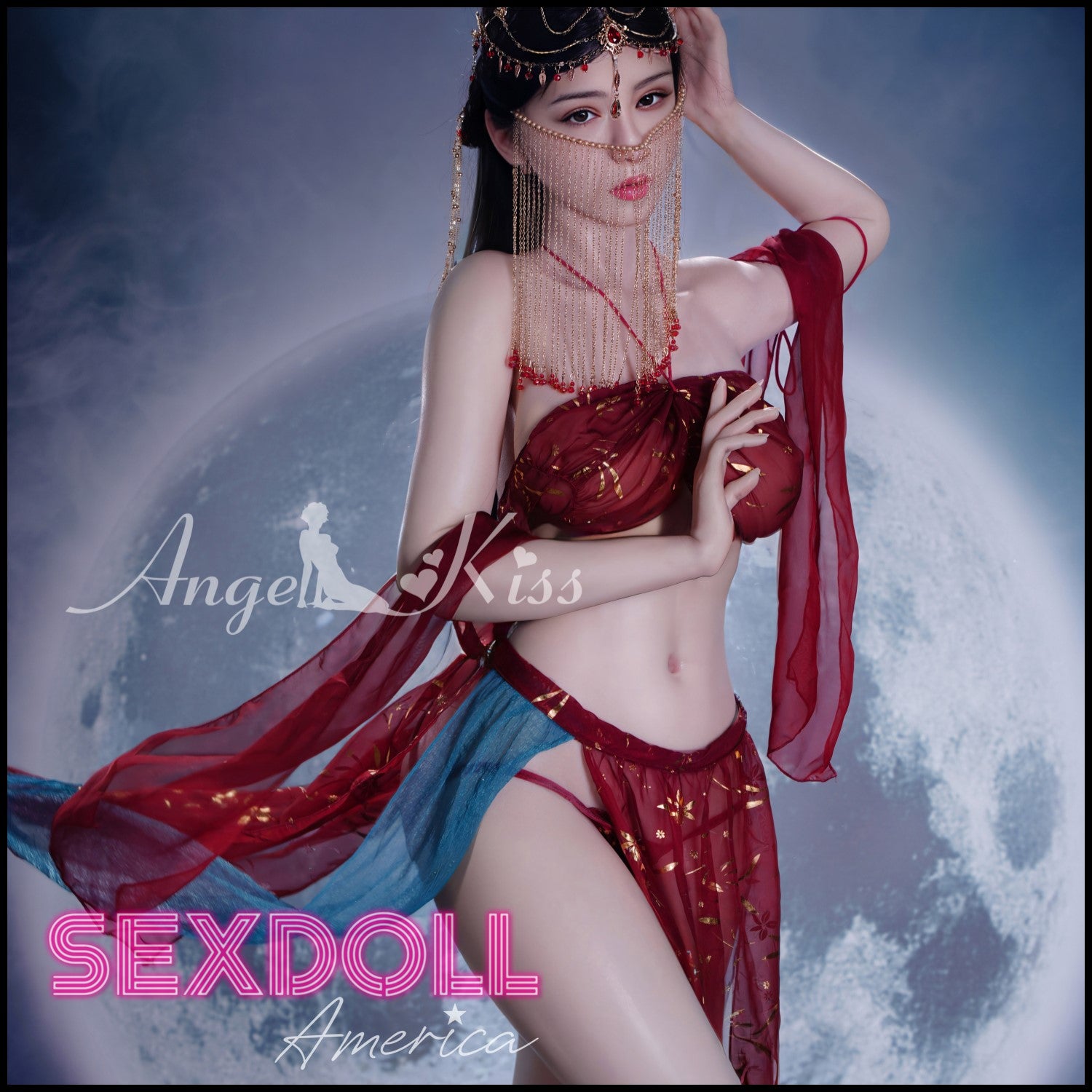 Realistic Sex Doll 164 (5'5") G-Cup Ada (Head #23) Full Silicone - Angel Kiss by Sex Doll America