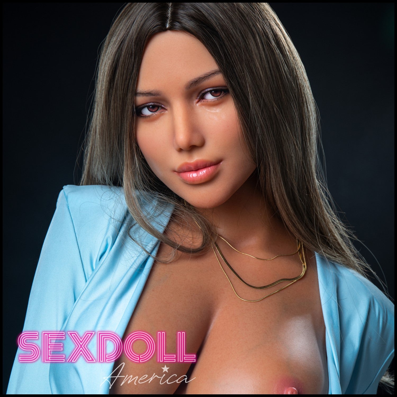 Realistic Sex Doll 164 (5'5") H-Cup Celine - Full Silicone - IRONTECH Dolls by Sex Doll America