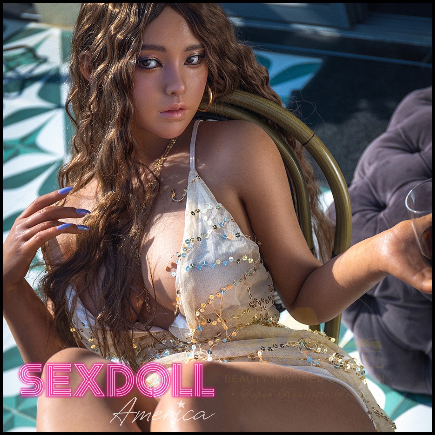 Realistic Sex Doll 164 (5'5") H-Cup Eileen (Head #S40) Full Silicone - IRONTECH Dolls by Sex Doll America