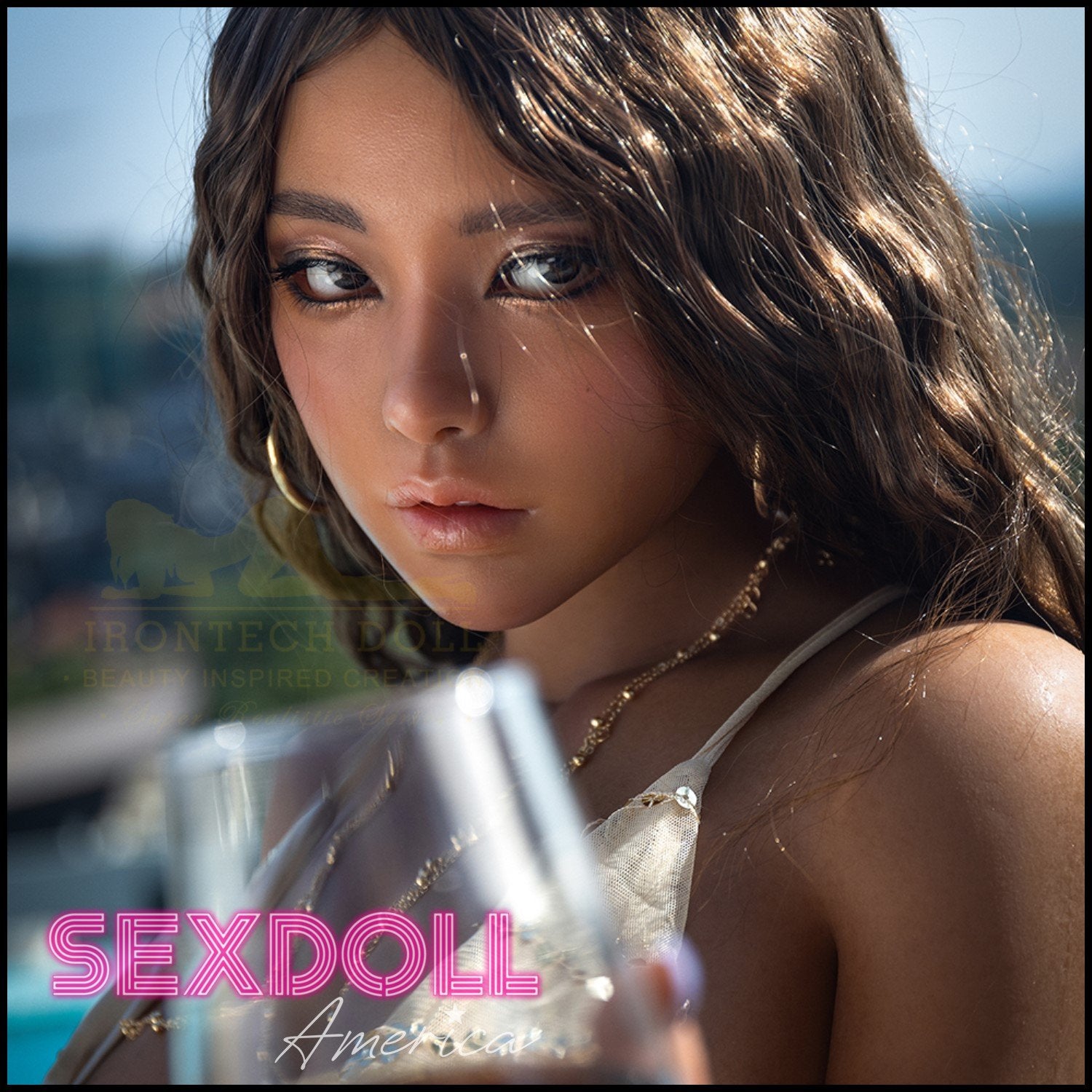 Realistic Sex Doll 164 (5'5") H-Cup Eileen (Head #S40) Full Silicone - IRONTECH Dolls by Sex Doll America