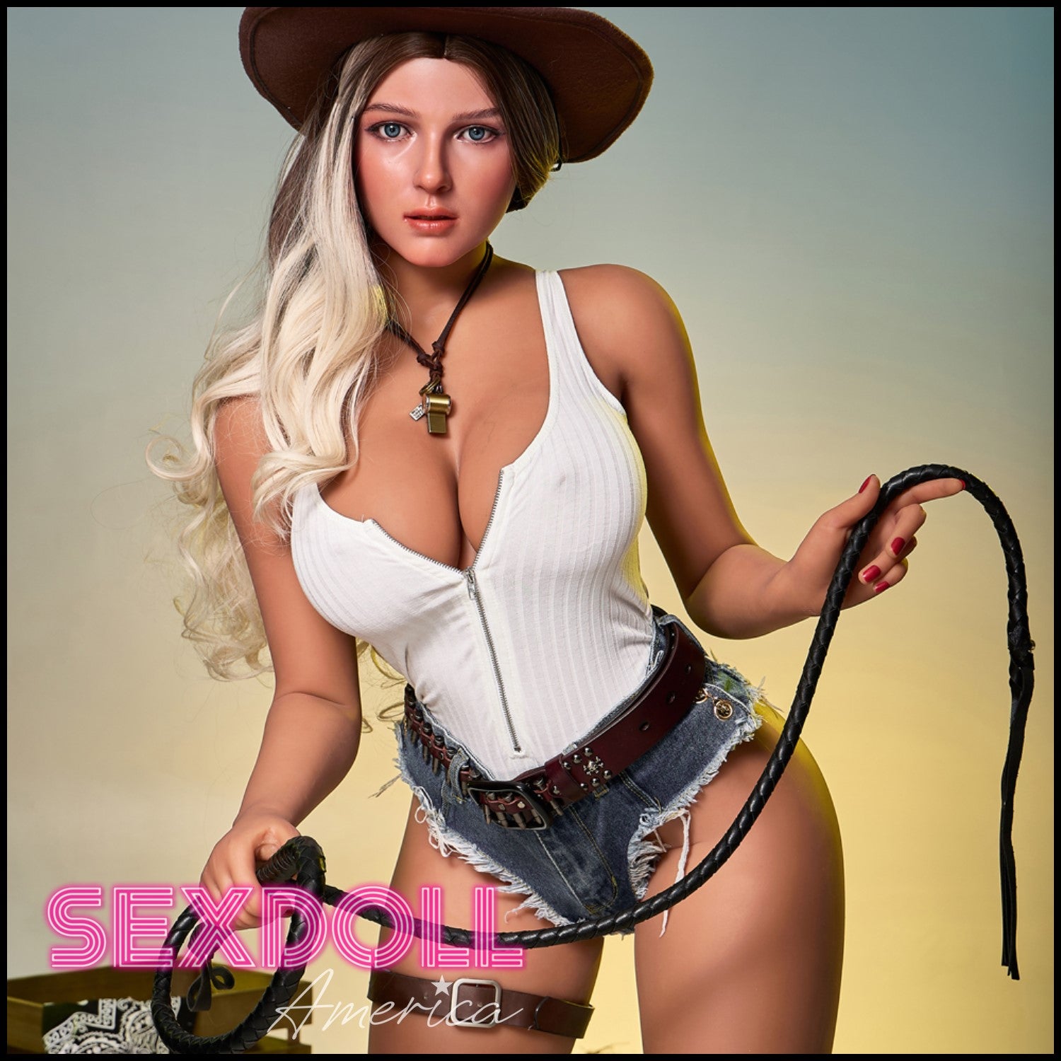 Realistic Sex Doll 164 (5'5") H-Cup Fenny (Silicone Head #S29) Plus - IRONTECH Dolls by Sex Doll America