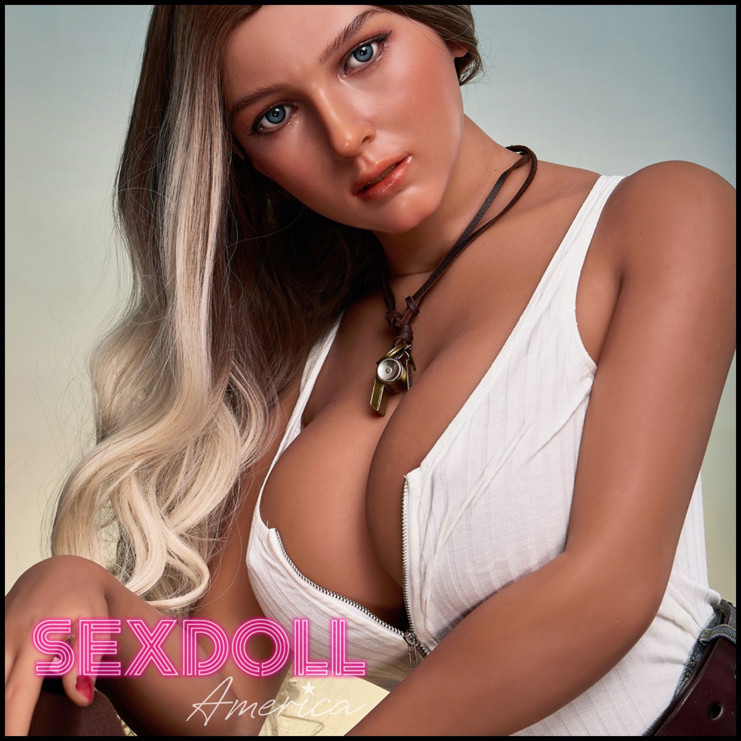 Realistic Sex Doll 164 (5'5") H-Cup Fenny (Silicone Head #S29) Plus - IRONTECH Dolls by Sex Doll America