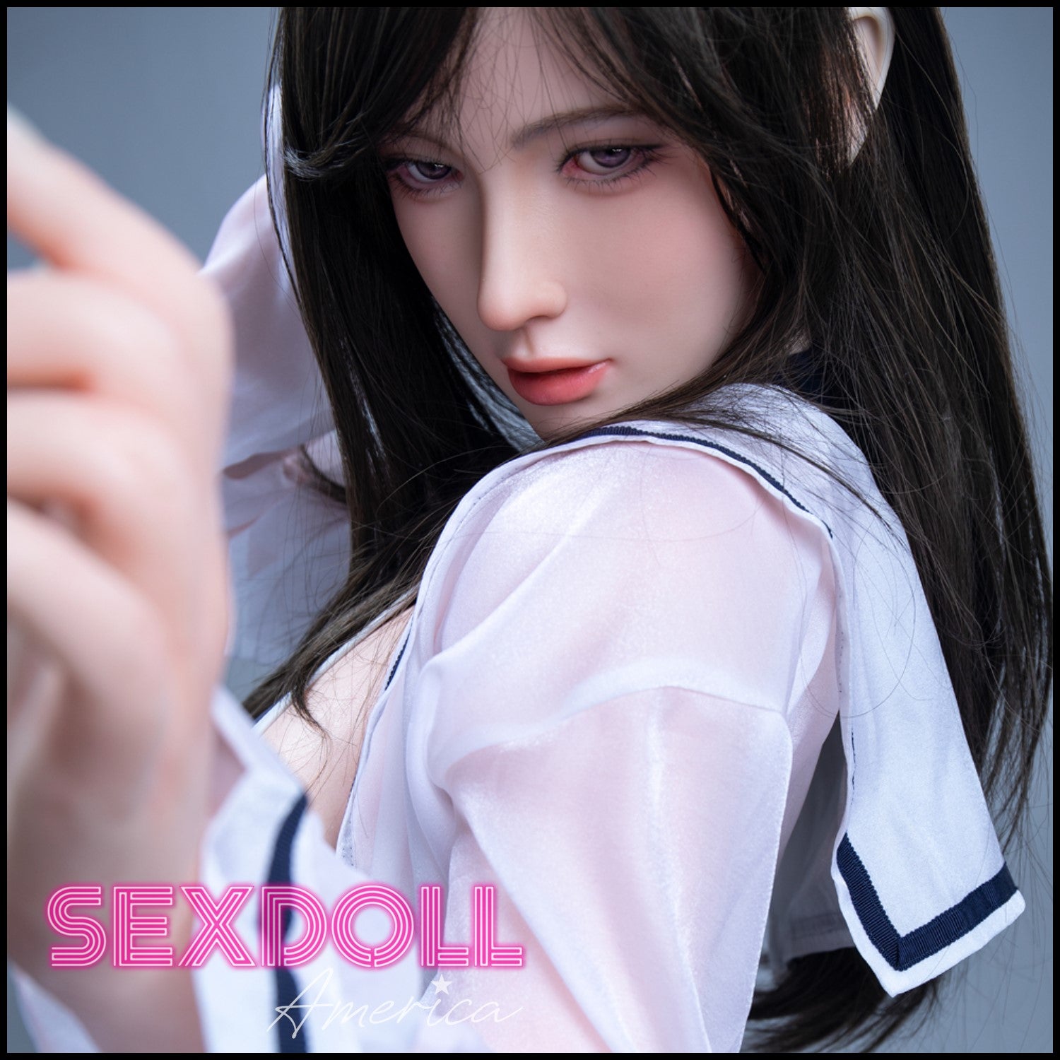 Realistic Sex Doll 164 (5'5") H-Cup Miya (Head #S1) Full Silicone - IRONTECH Dolls by Sex Doll America
