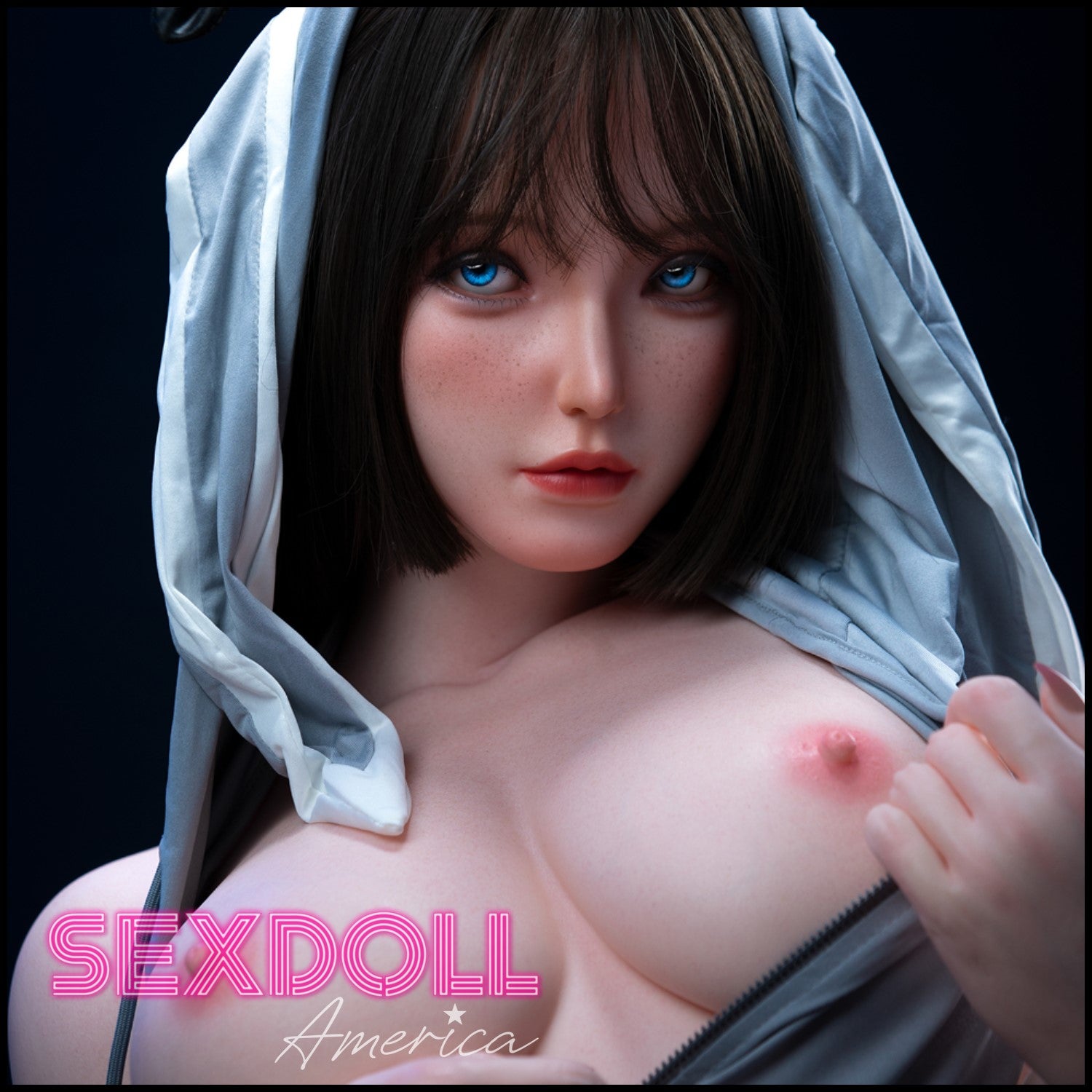 Realistic Sex Doll 164 (5'5") H-Cup Yu (Head #S16) Full Silicone - IRONTECH Dolls by Sex Doll America