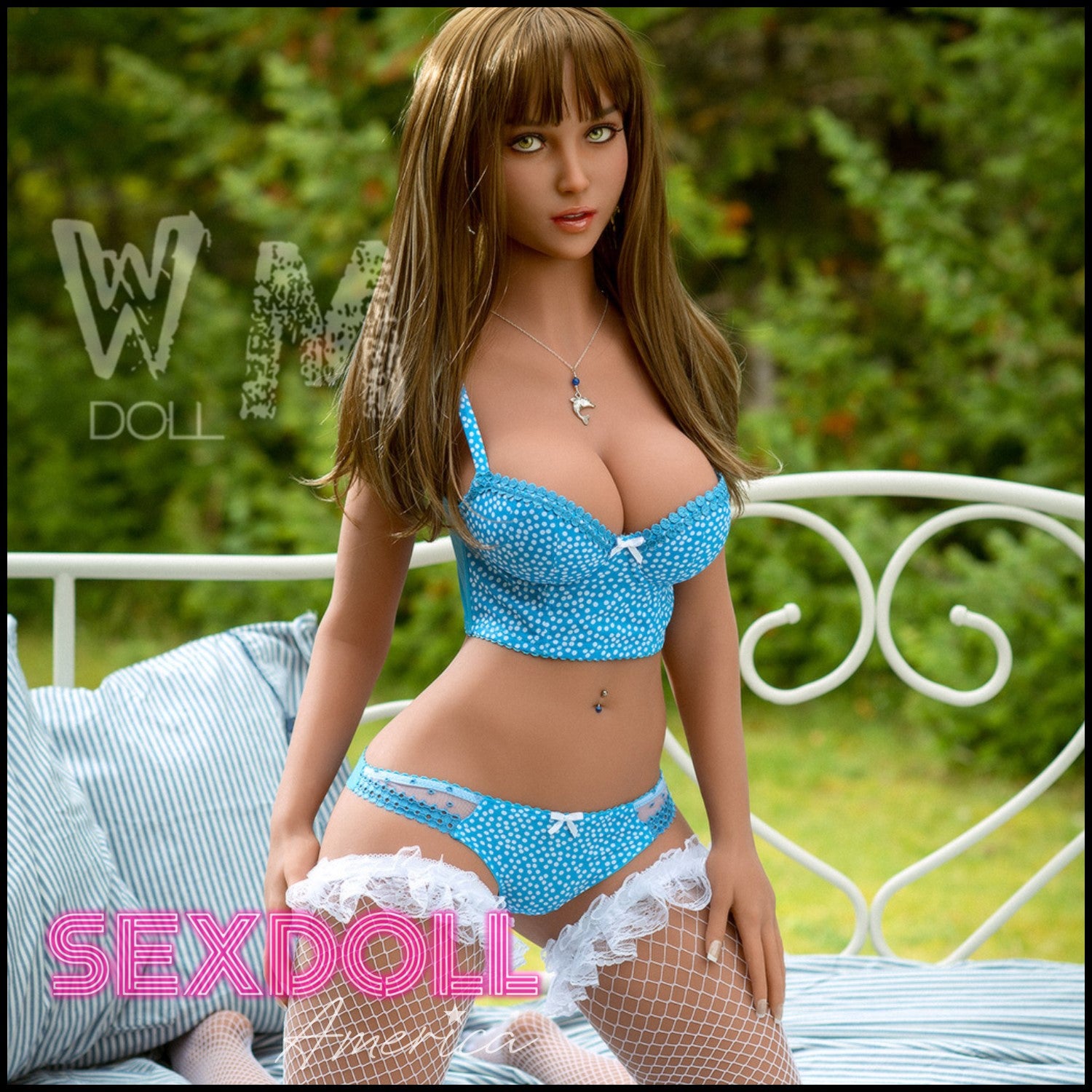 Realistic Sex Doll 164 (5'5") F-Cup Nell (Head #420) - WM Doll by Sex Doll America