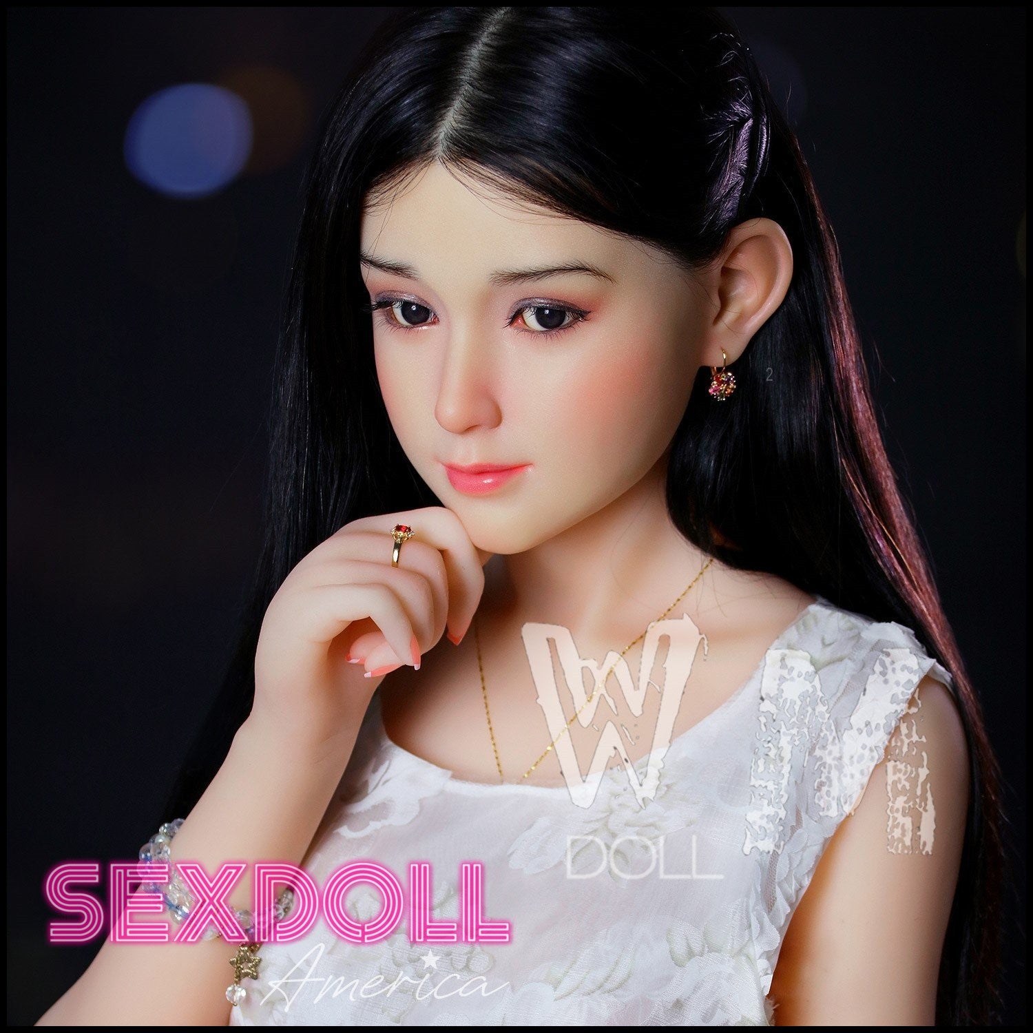 Realistic Sex Doll 164 (5'5") D-Cup Annabelle (Silicone Head #S4) - WM Doll by Sex Doll America