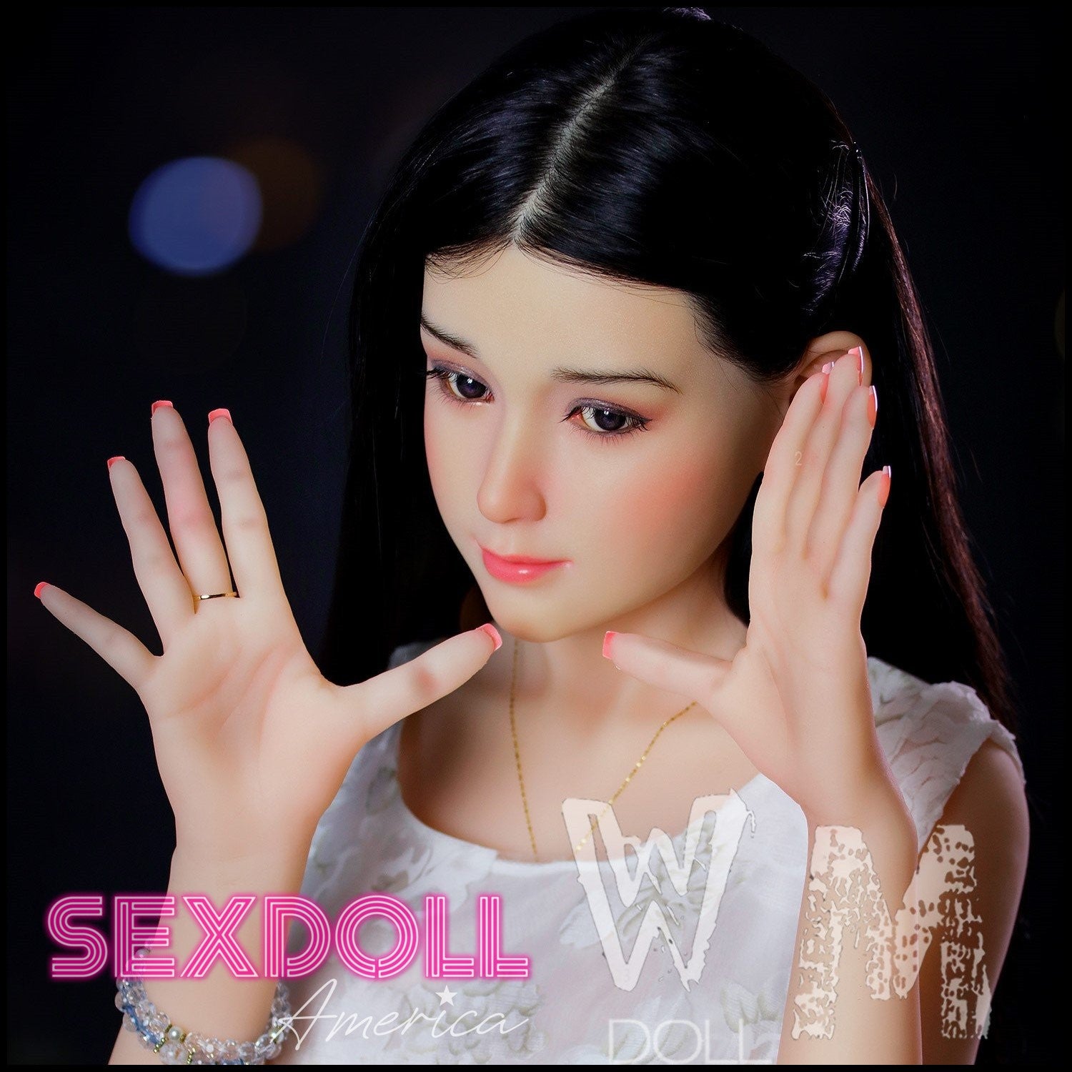 Realistic Sex Doll 164 (5'5") D-Cup Annabelle (Silicone Head #S4) - WM Doll by Sex Doll America