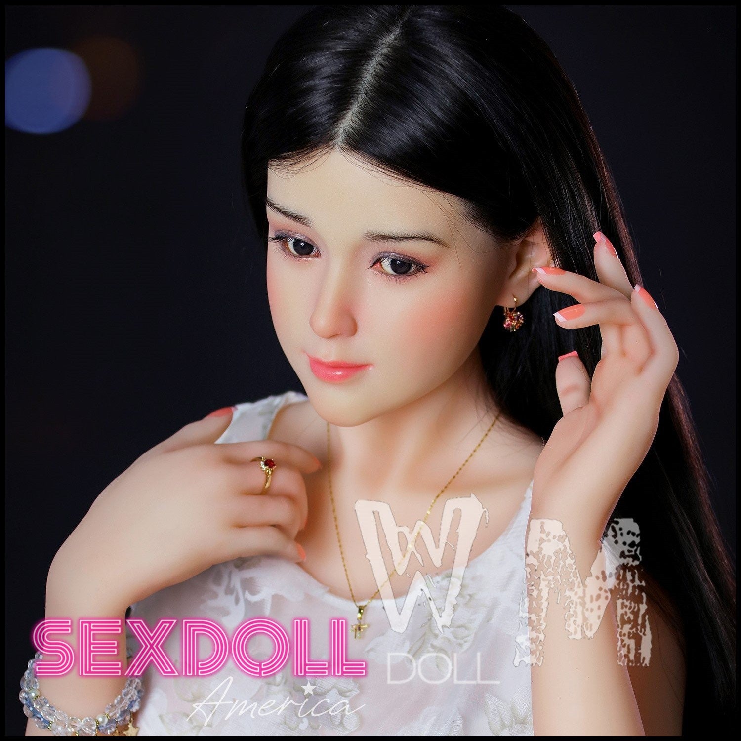 Realistic Sex Doll 164 (5'5") D-Cup Annabelle (Silicone Head #S4) - WM Doll by Sex Doll America