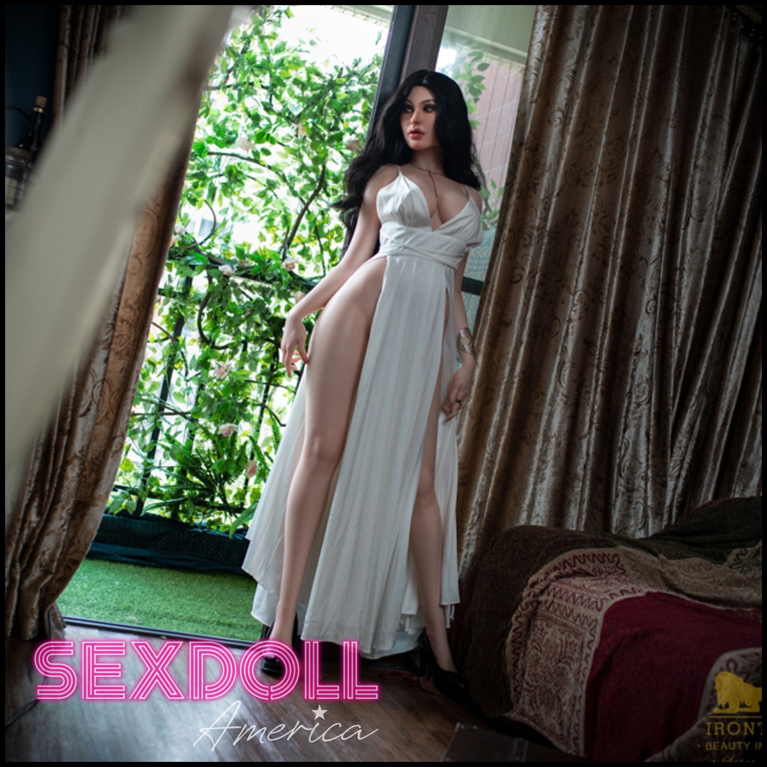 Realistic Sex Doll 165 (5'5") I-Cup Hedy (Head #S26) Full Silicone - IRONTECH Dolls by Sex Doll America