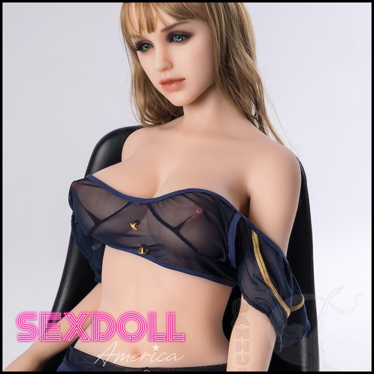 Realistic Sex Doll 165 (5'5") D-Cup Edaline (Head #4) Full Silicone - Sanhui Dolls by Sex Doll America