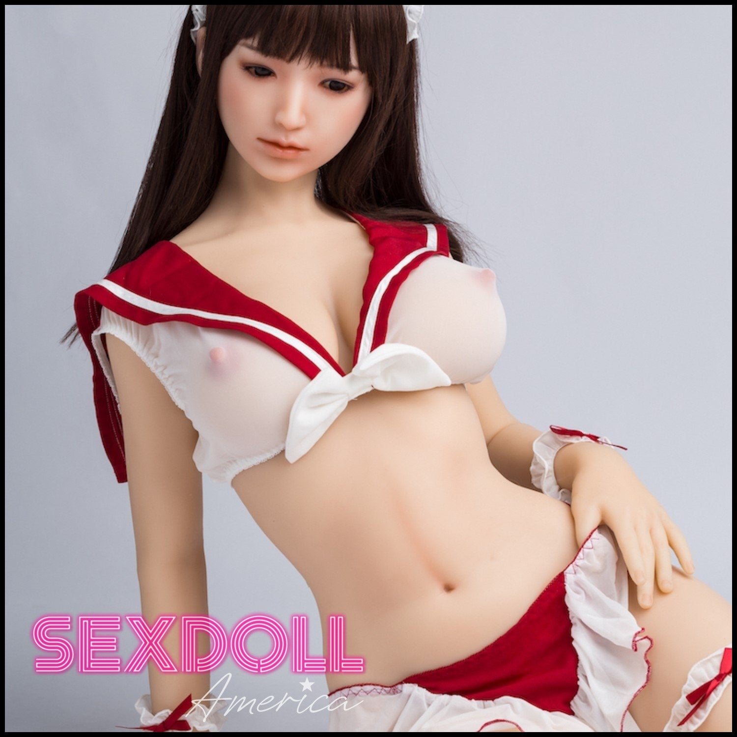 Realistic Sex Doll 165 (5'5") D-Cup Tsubaki (Head #33) Full Silicone - Sanhui Dolls by Sex Doll America