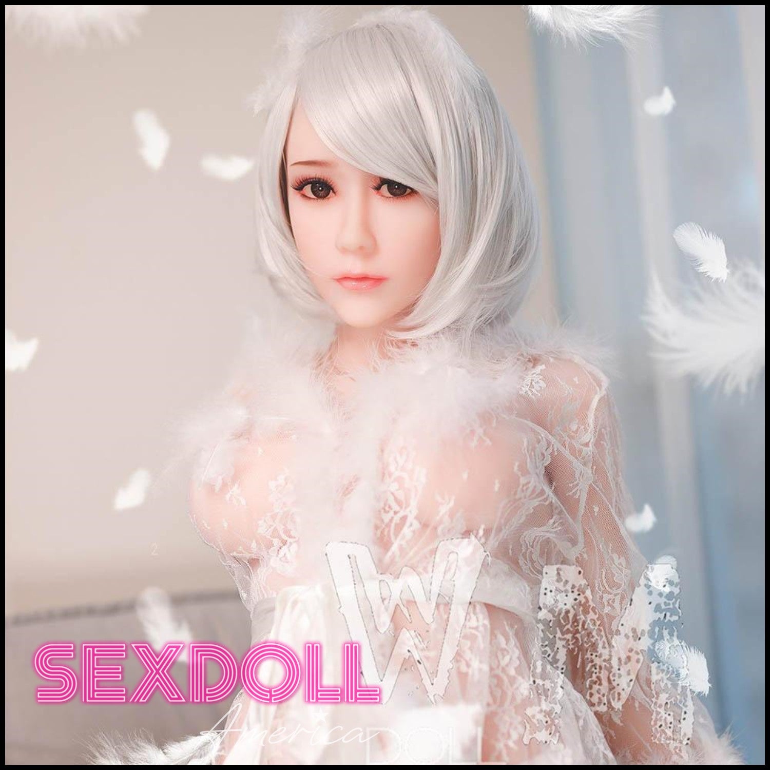 Realistic Sex Doll 165 (5'5") D-Cup Dove (Head #85) - WM Doll by Sex Doll America