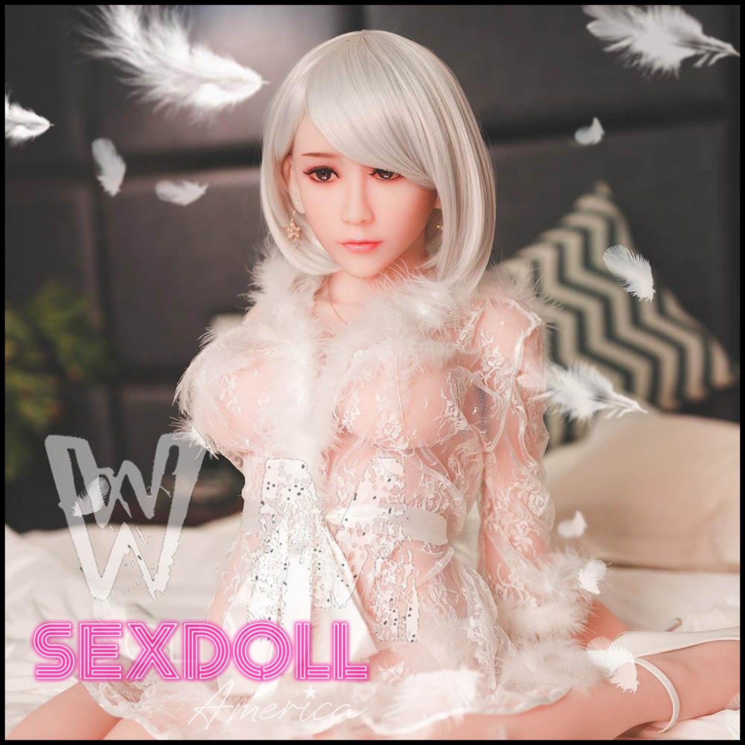 Realistic Sex Doll 165 (5'5") D-Cup Dove (Head #85) - WM Doll by Sex Doll America