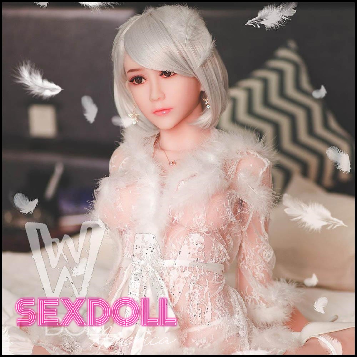 Realistic Sex Doll 165 (5'5") D-Cup Dove (Head #85) - WM Doll by Sex Doll America