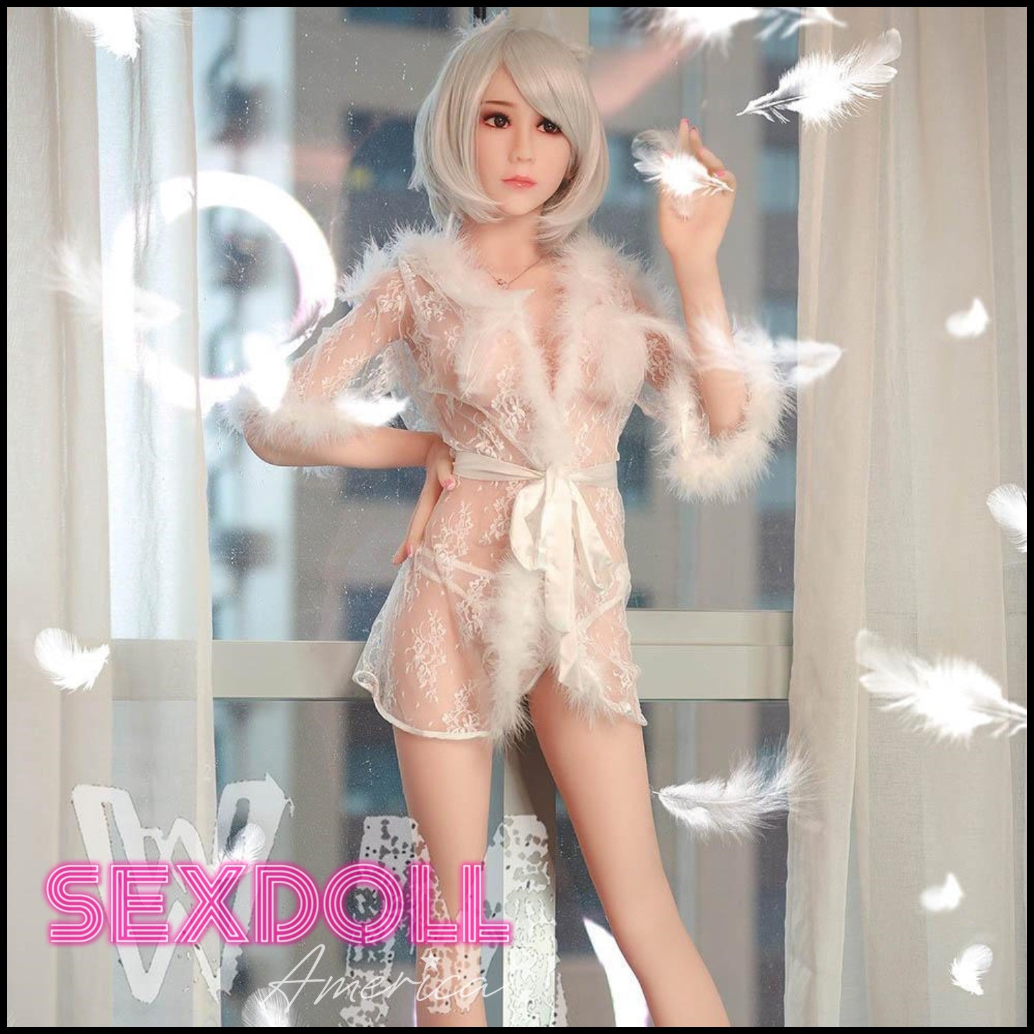 Realistic Sex Doll 165 (5'5") D-Cup Dove (Head #85) - WM Doll by Sex Doll America