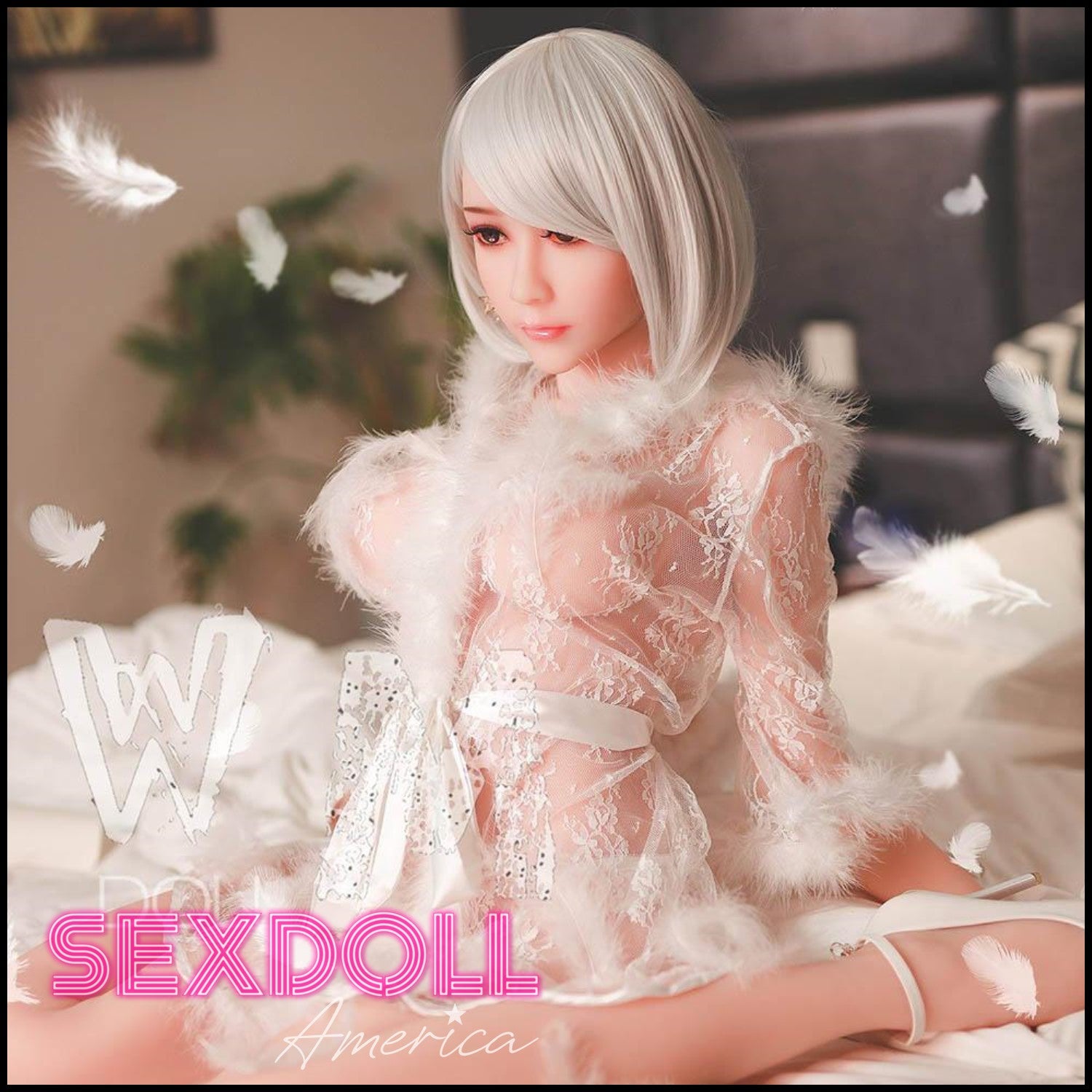 Realistic Sex Doll 165 (5'5") D-Cup Dove (Head #85) - WM Doll by Sex Doll America