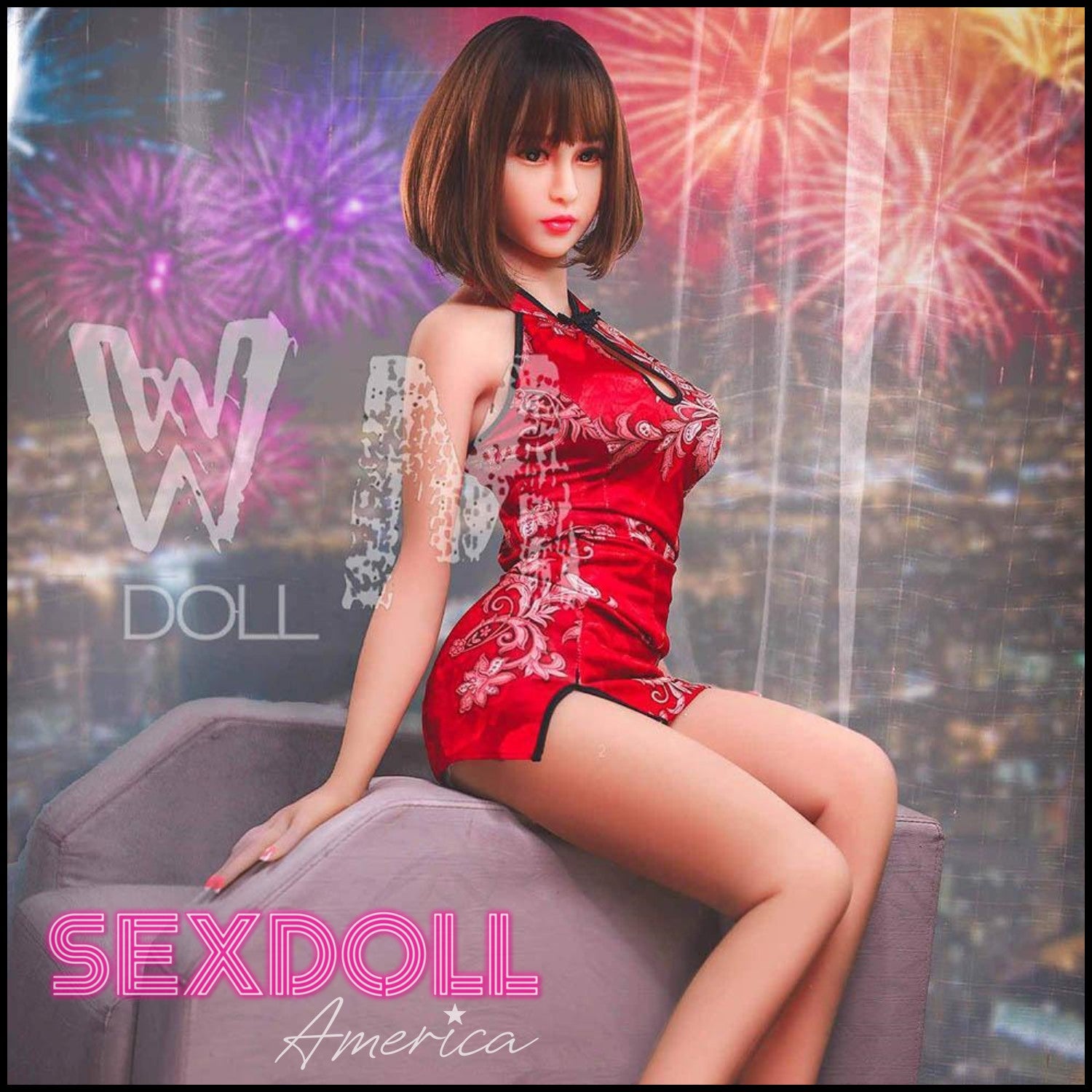 Realistic Sex Doll 165 (5'5") D-Cup Keiko (Head #33) - WM Doll by Sex Doll America
