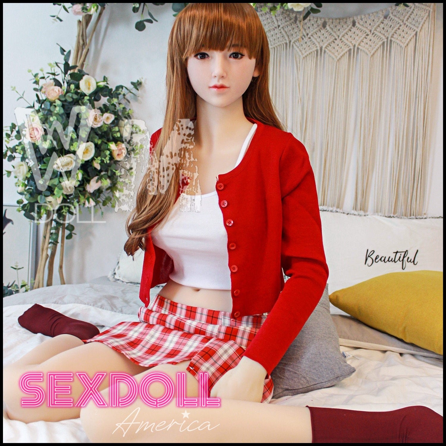 Realistic Sex Doll 165 (5'5") D-Cup Sakura (Silicone Head #S3) - WM Doll by Sex Doll America